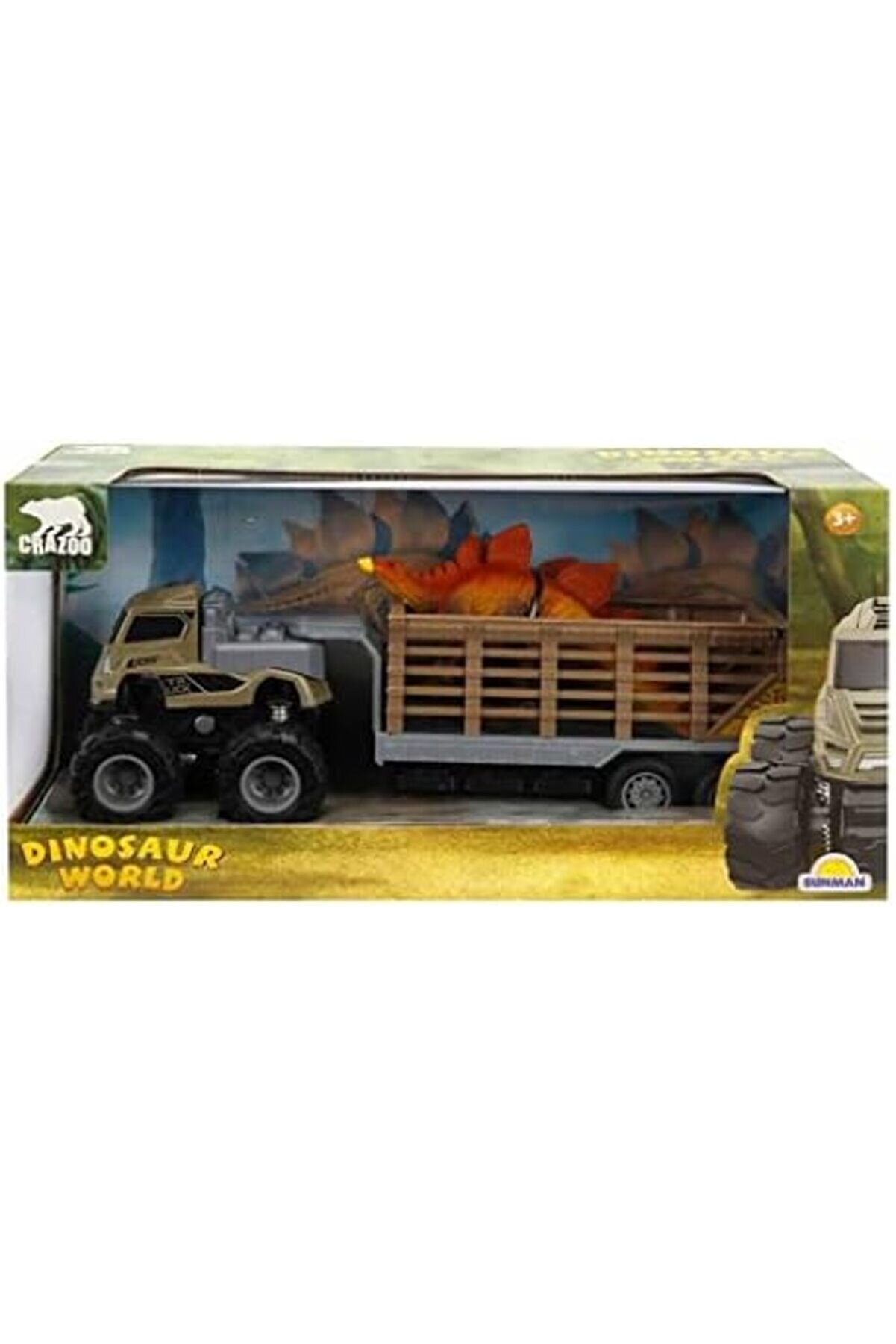 Modashi̇ne Di̇nosaur World Di̇nozor Taşıma Aracı - Di̇nozor Modascope 1014773