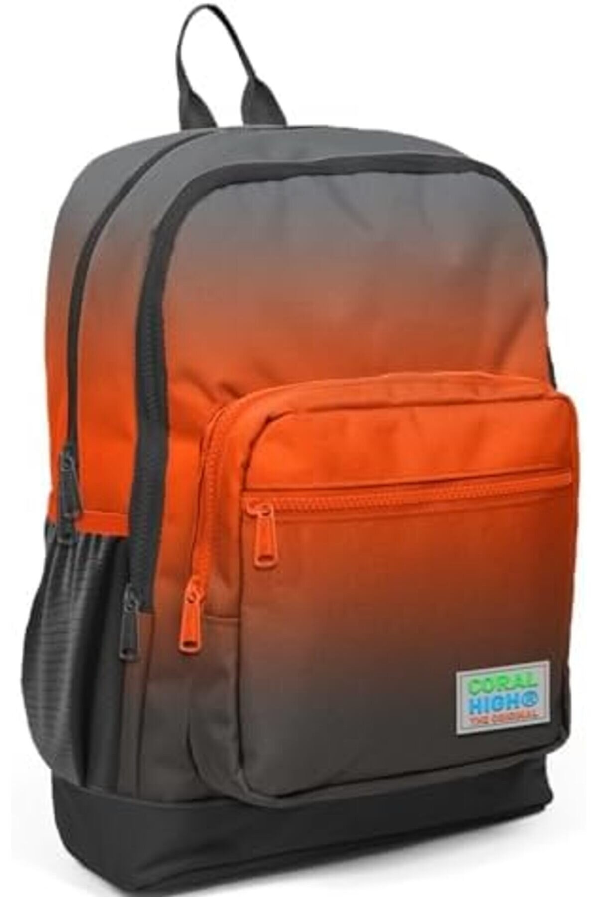 Modashi̇ne Si̇yah Turuncu Gradyan İlkokul Ve G&uuml;nl&uuml;k Sırt &Ccedil;antası - Erkek &Ccedil;ocuk Modascope 1014773