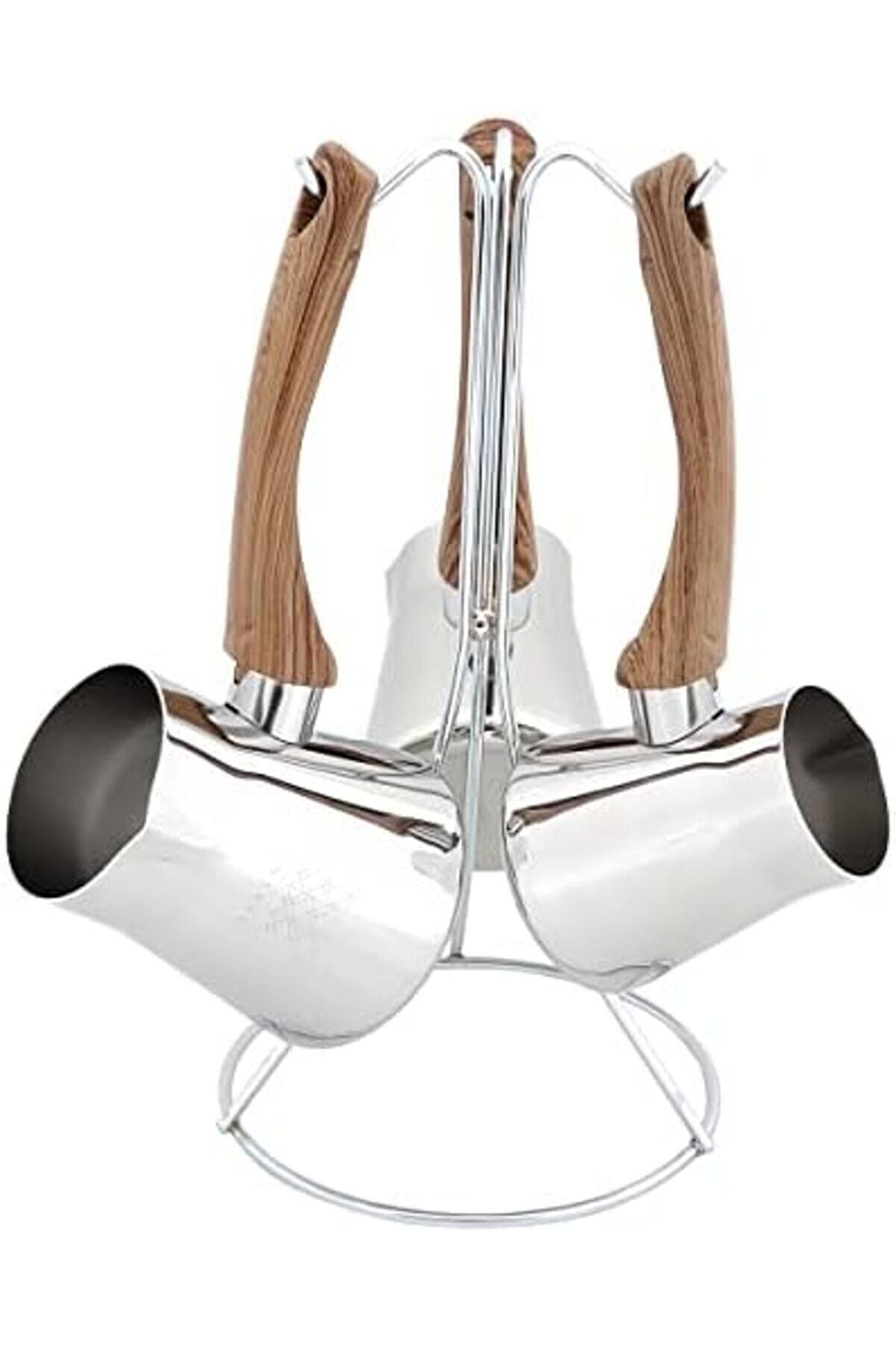 Modashi̇ne Defi̇ni̇ti̇on 4 Parça Çeli̇k Cezve Seti̇ Modascope 1014773