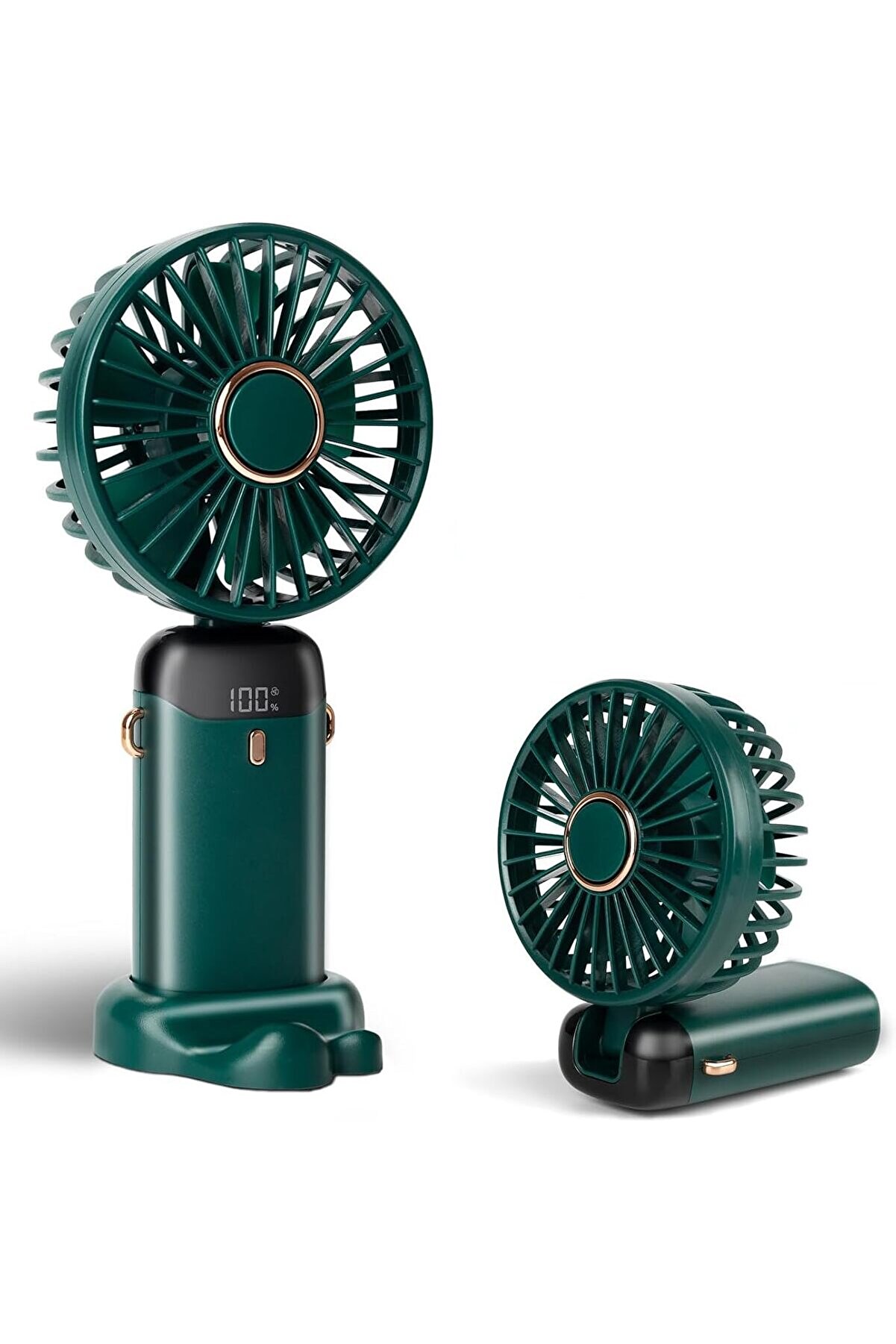 STOREMAX modashine Elle Tutulabilir Göstergeli Fan – 5 Hız Ayarı, Şarj Edilebilir, Kompakt ve Hafif Tasarım,