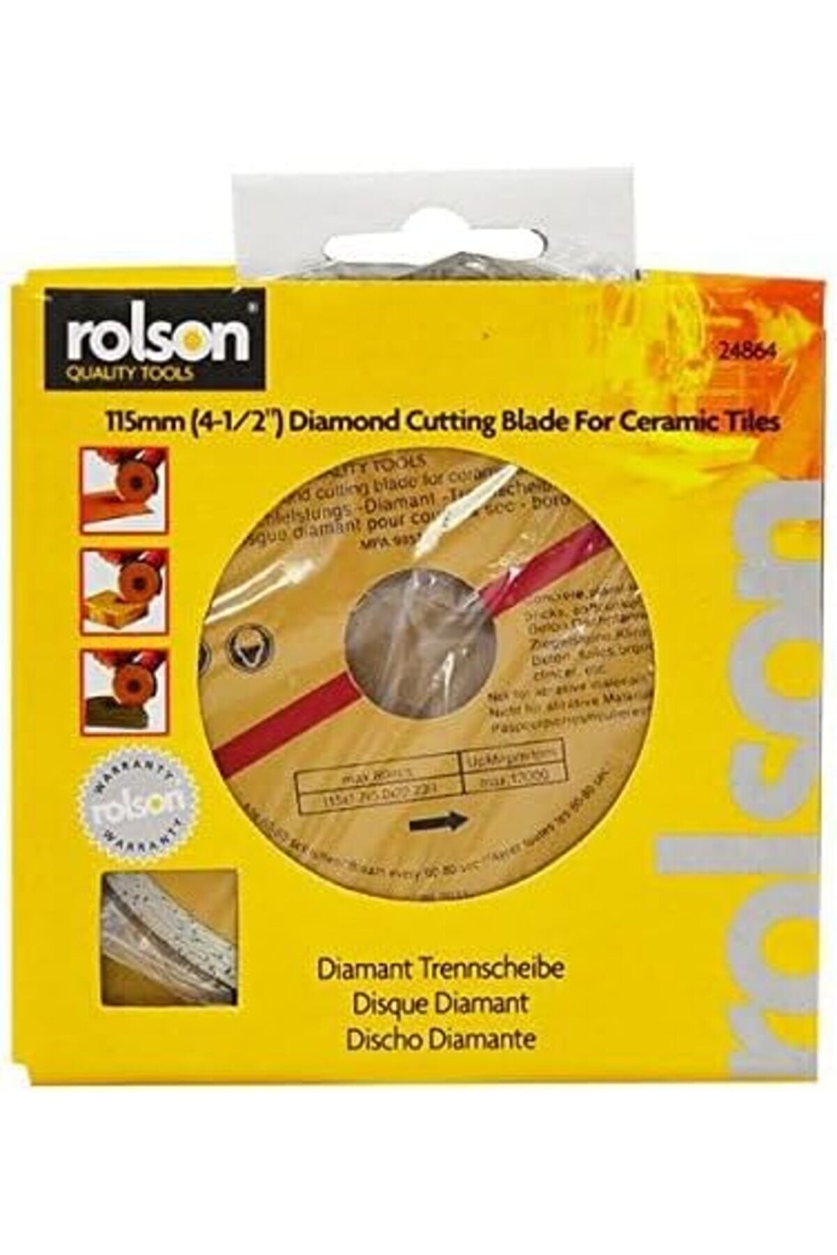 24864 115 Mm Cerami̇c Blade 1014773