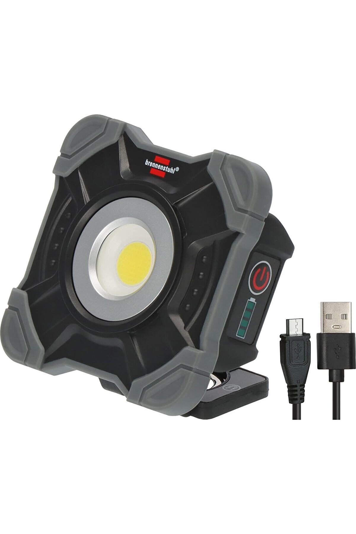 STOREMAX şarj edilebilir LED çalışma lambası SH 1000 MA (1000lm, IP54, mıknatıslı ve çıtçıtlı şarj edilebilir