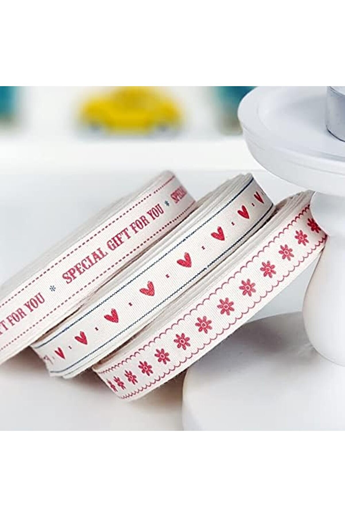 Modashi̇ne Pamuk Şeri̇t, Hedi̇ye, 1.5 Cm 5 Metre Modascope 1014773