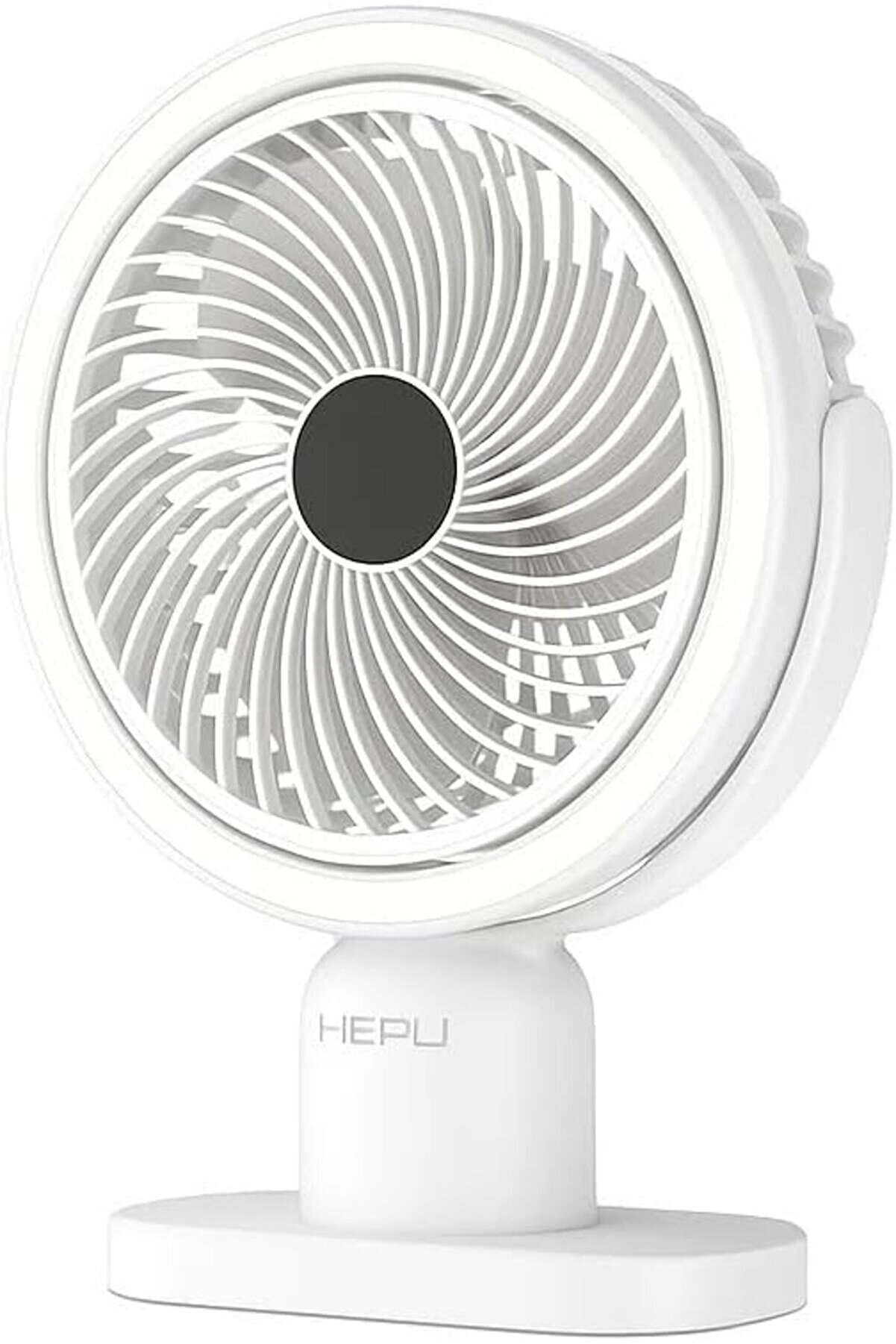 STOREMAX modashine Işıklı USB Şarjlı Masaüstü Mini Fan – 3 Kademeli Hız Ayarlı Kompakt Gövde Led Işık modasco