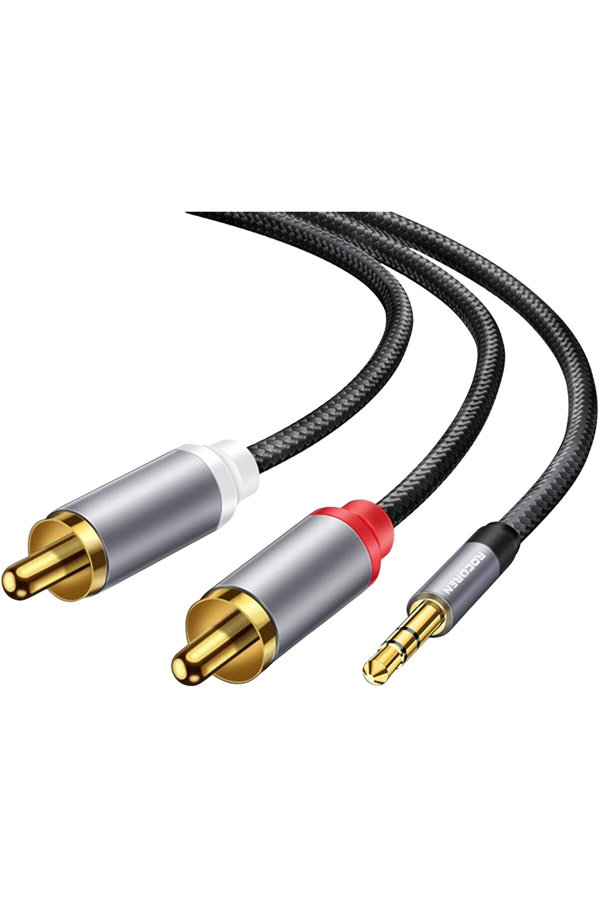 STOREMAX modashine 3.5mm AUX to RCA Hi-Fi Ses Kablosu 2 Metre modascope 1014773