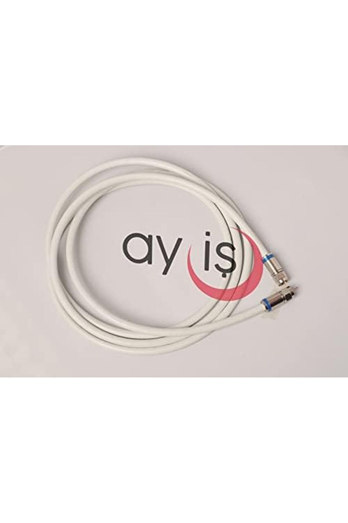 Rg6 4K/Full Hd/3D Tv Uydu Kablosu, Saf Çeli̇k Uçlu Anten/Uydu Kablosu, Dvb-T, Dvb-C, Dvb-S, Dvb-S2 F