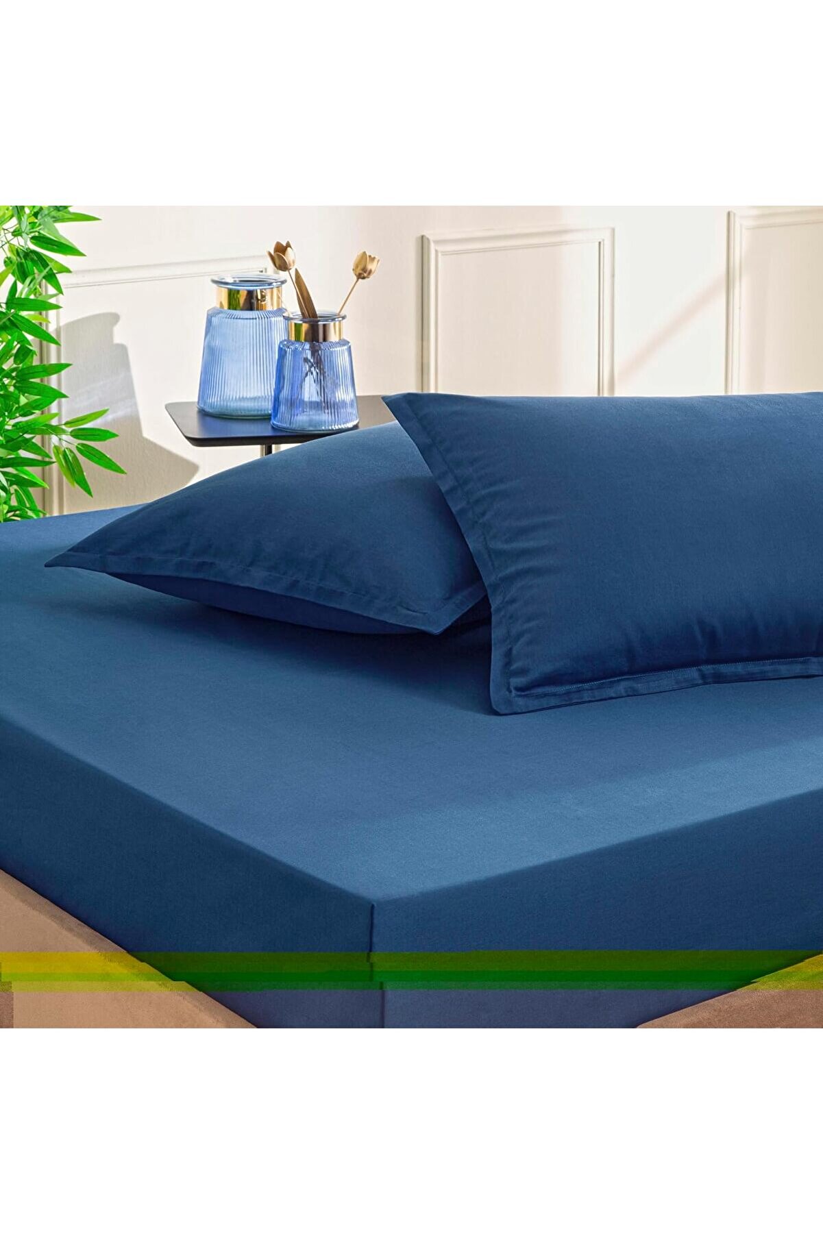 STOREMAX Çift Kişilik Çarşaf Seti Lacivert 1014773