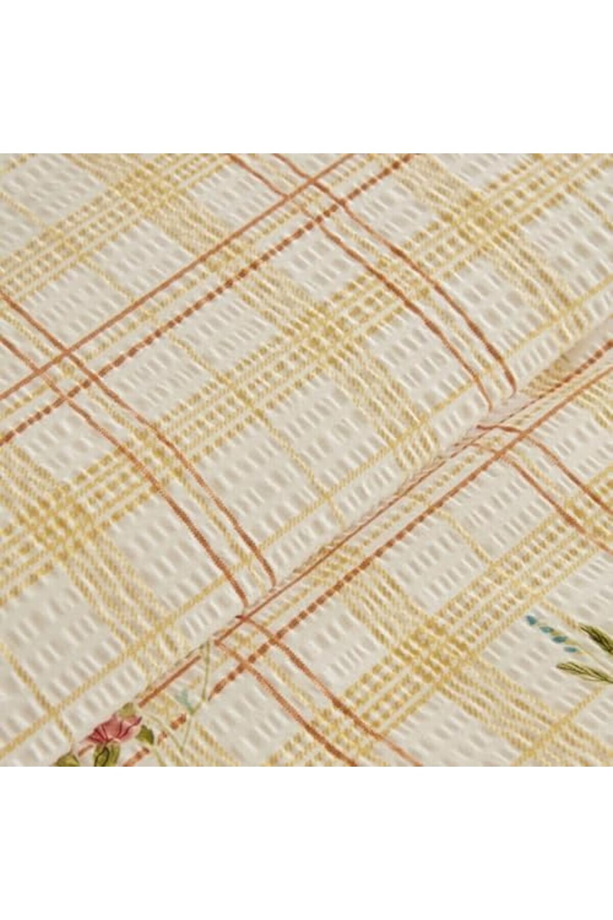 Mi̇nella%100 Pamuk Soft Çi̇ft Ki̇şi̇li̇k Nevresi̇m Takımı Sarı 1014773