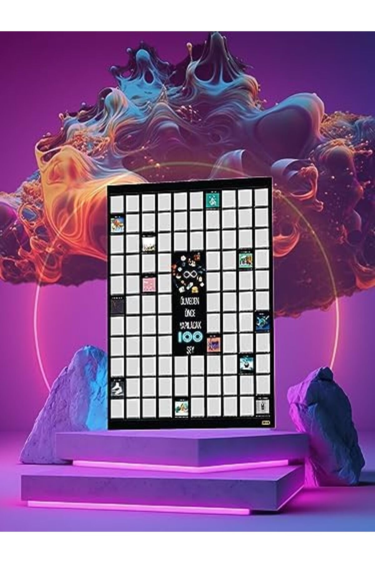 Ölmeden Önce Yapılacak 100 Şey Kazı Kazan Poster 1014773