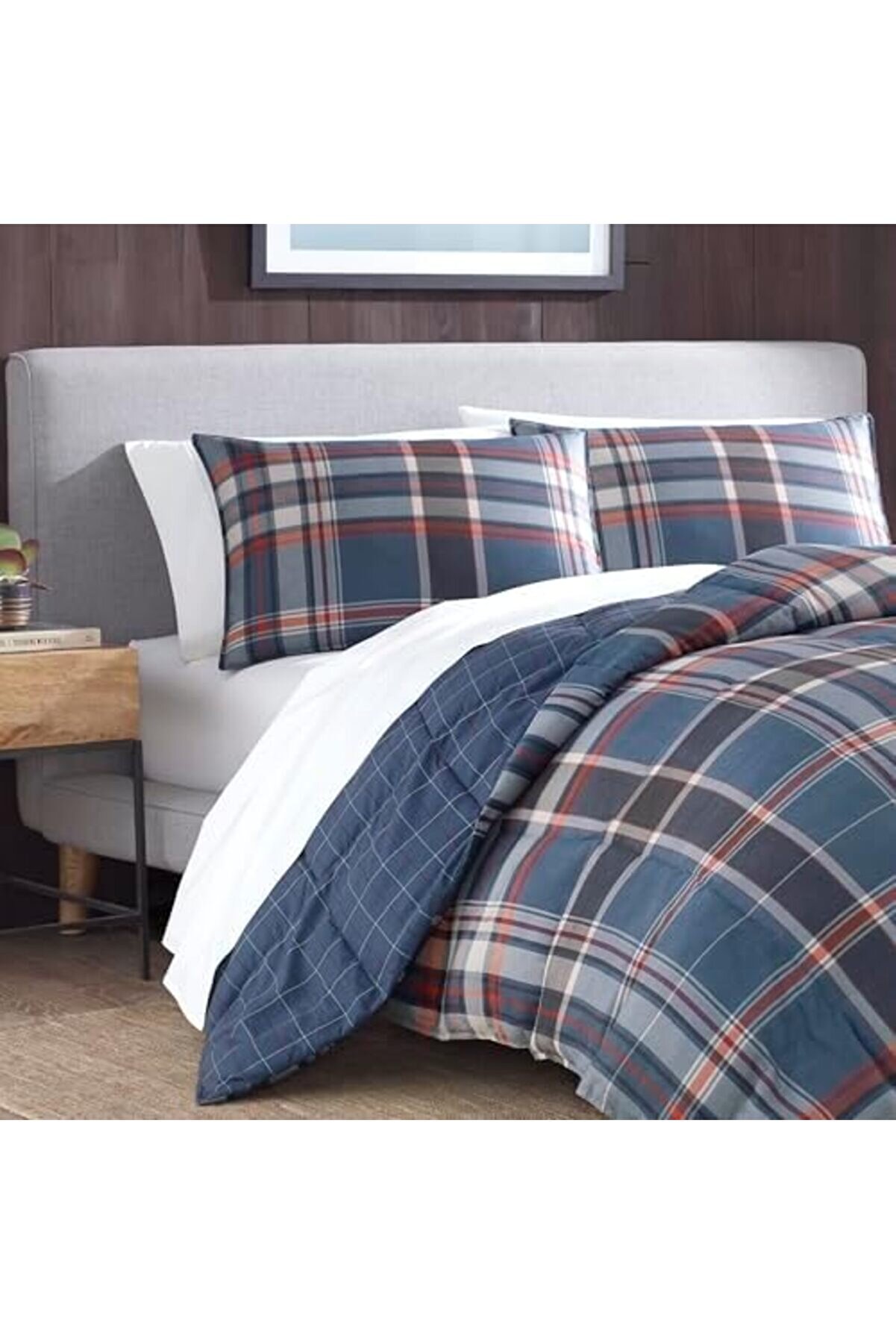 Bauer Shasta Lake Yorgan Seti̇, Krali̇&ccedil;e, Laci̇vert 1014773