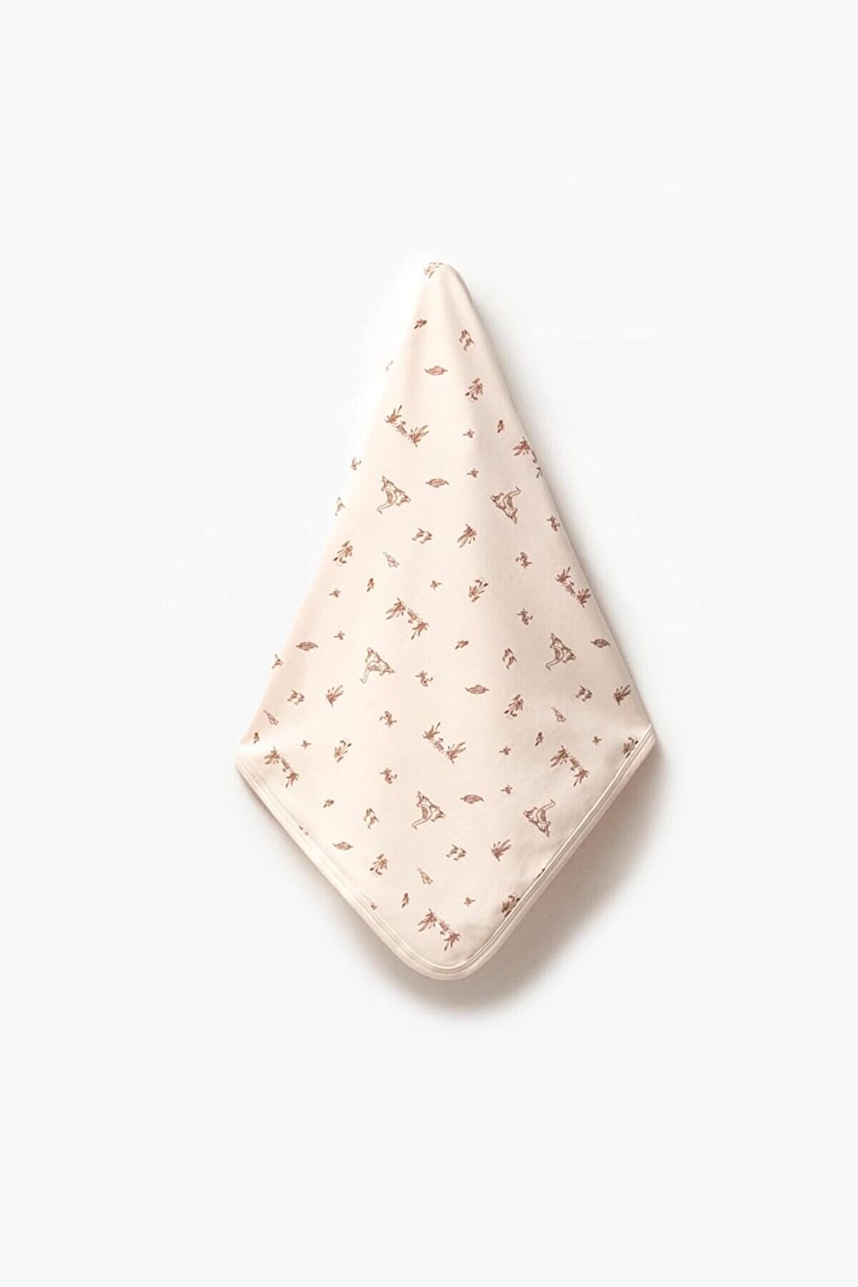 STOREMAX BUBBLES%100 PAMUK BASKILI, ÇİFT KATLI BEBEK BATTANİYESİ (ÖRDEK) 1014773