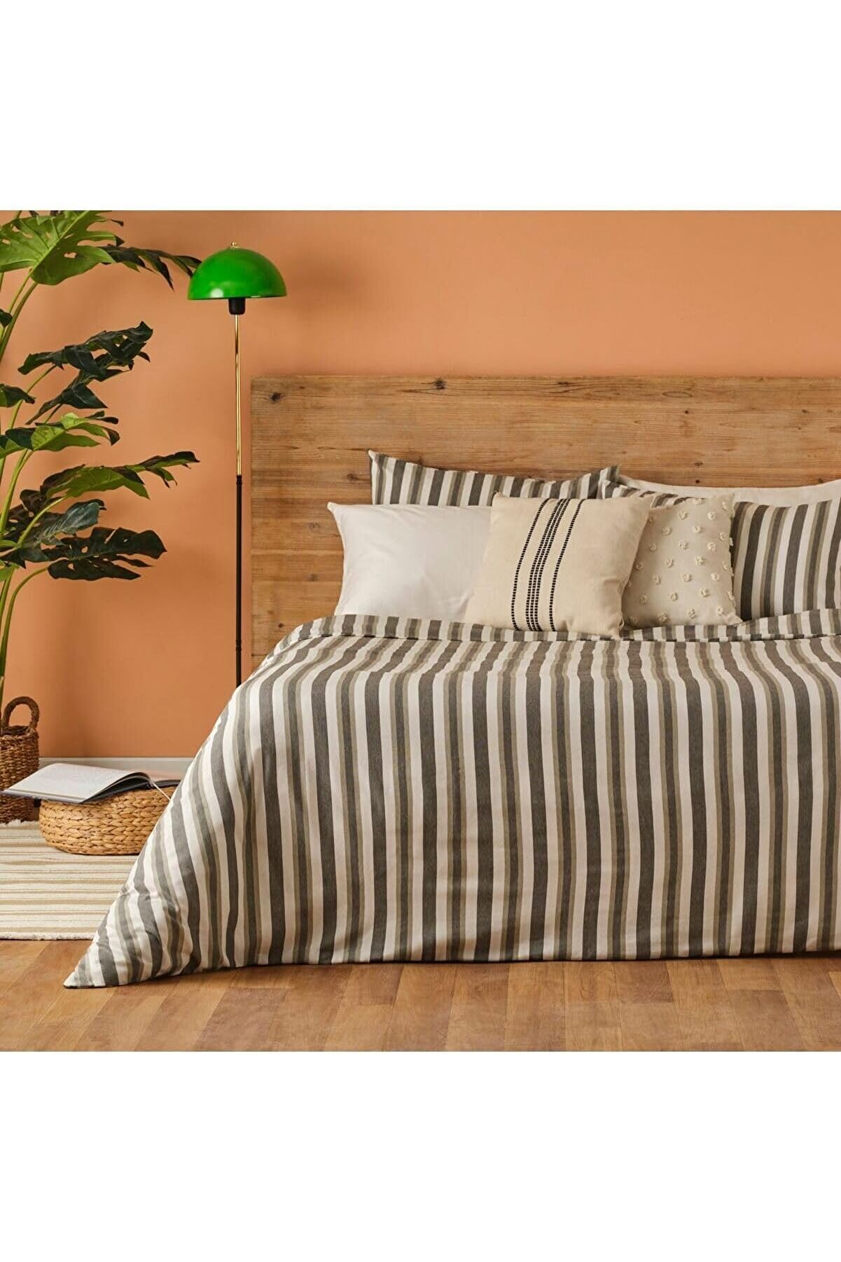 STOREMAX Steve Çift Kişilik Nevresim Takımı Yeşil (200x220 cm) 1014773