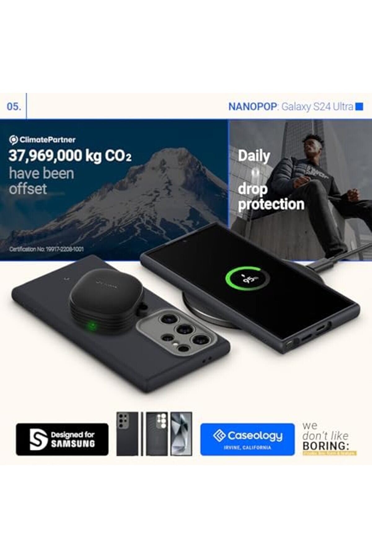 S24 Ultra Kılıf Pop Sesame - Acs07