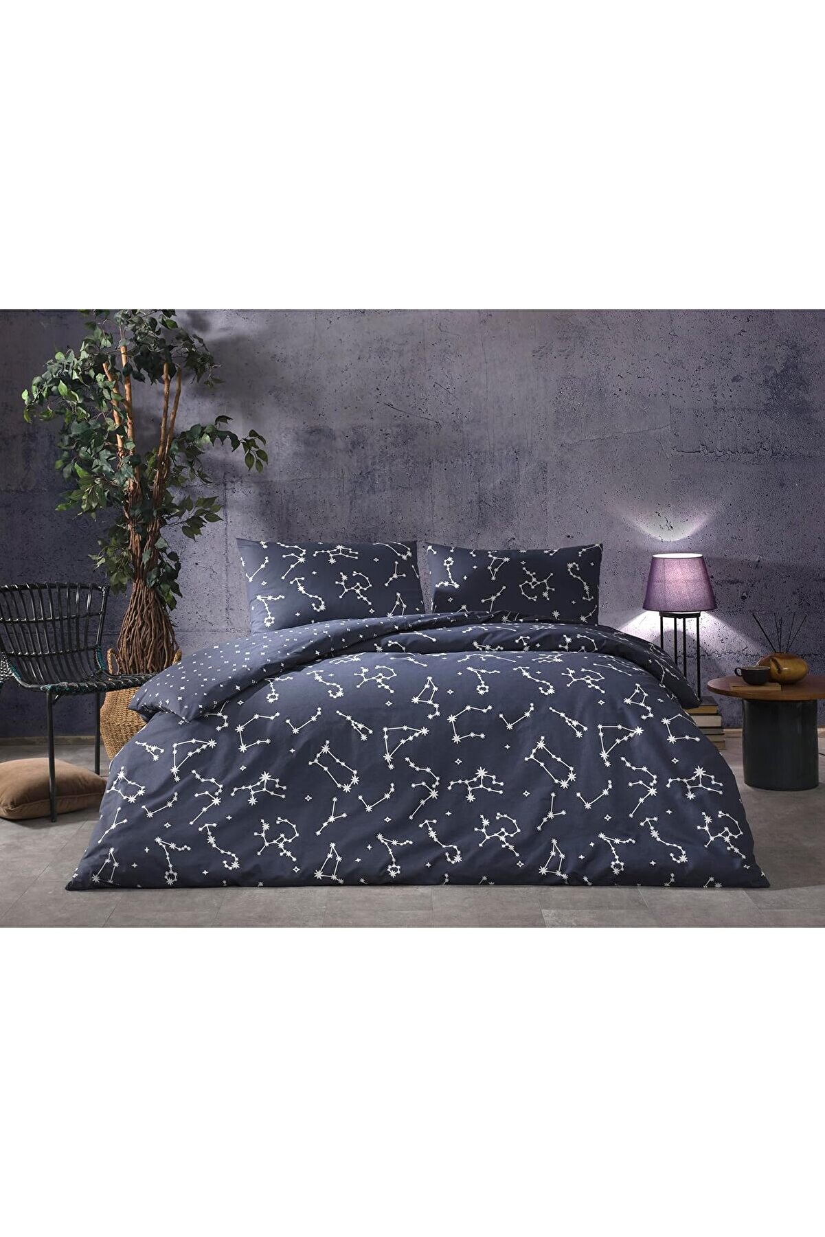 STOREMAX Lonny Ranforce Tek Kişilik Nevresim Takımı Lacivert 1014773
