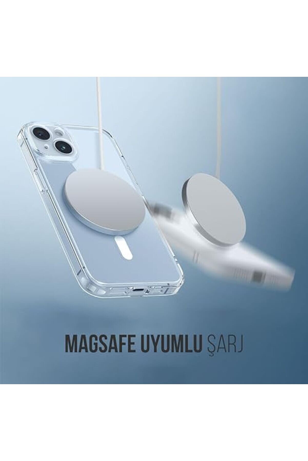 13 İ&ccedil;i̇n Kılıf Kamera Korumalı Şarj &Ouml;zelli̇kli̇ Şeffaf Kılıf 1014773