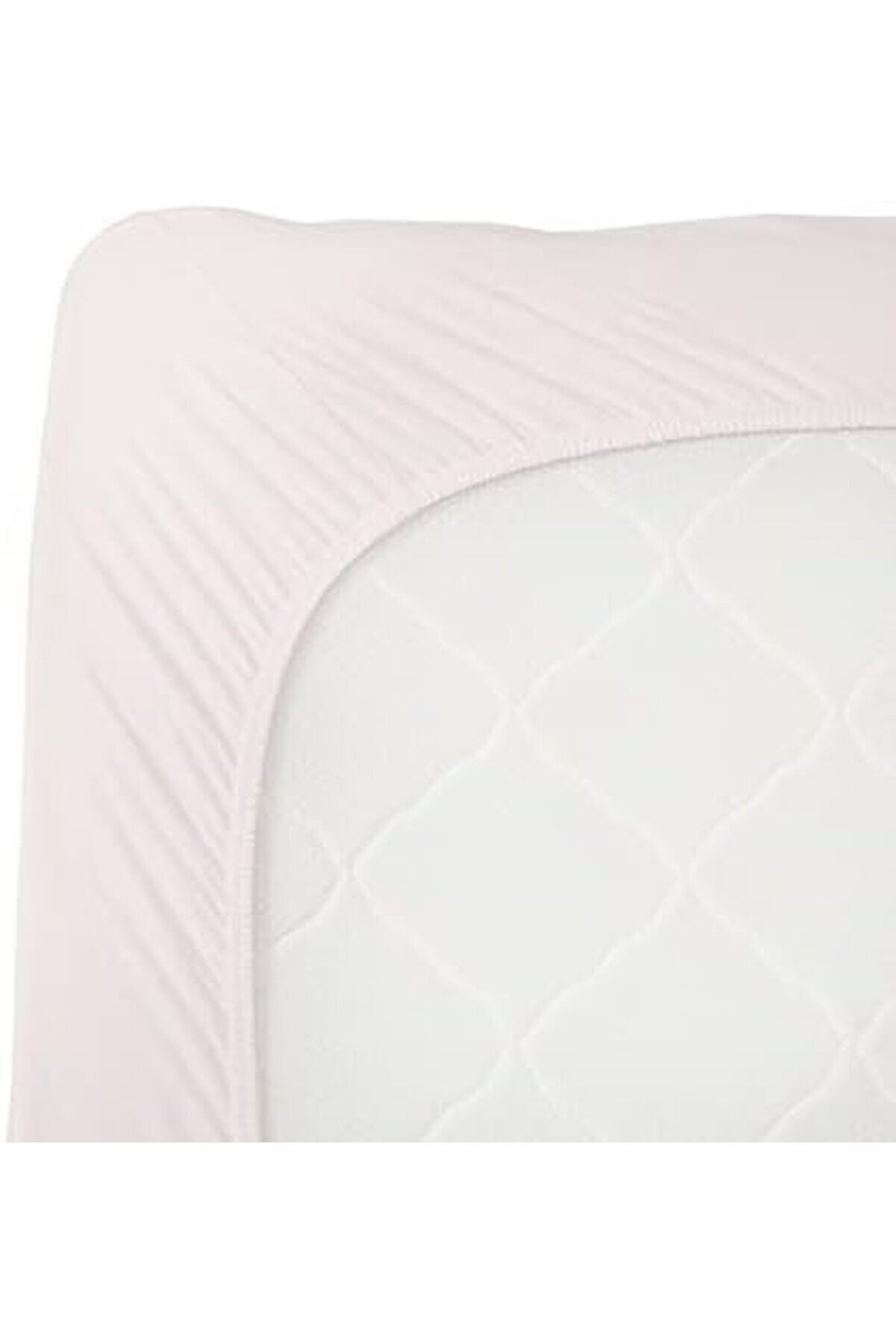 Açık Pembe Penye Tek Ki̇şi̇li̇k Fi̇tted Çarşaf 1014773