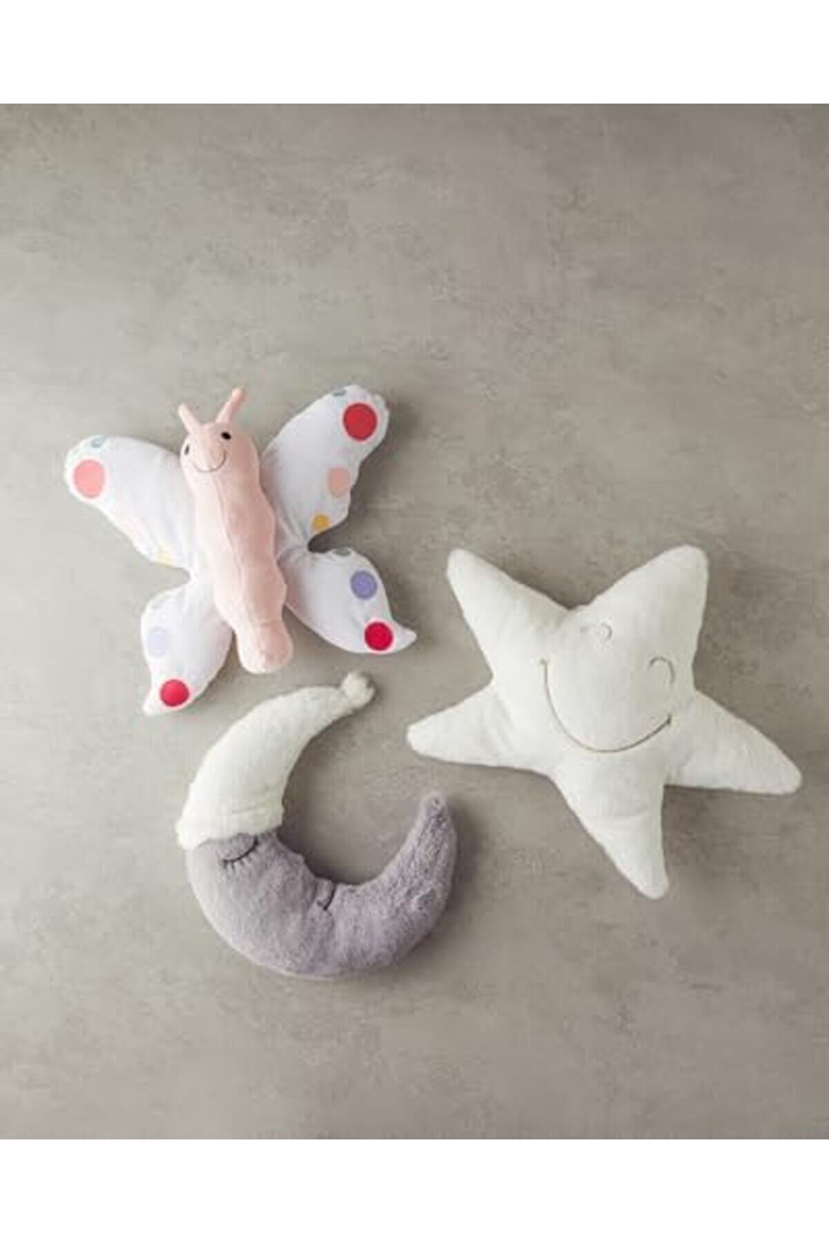 Butterfly Bebe Dekorati̇f Kırlent 40 Cm Beyaz 1014773