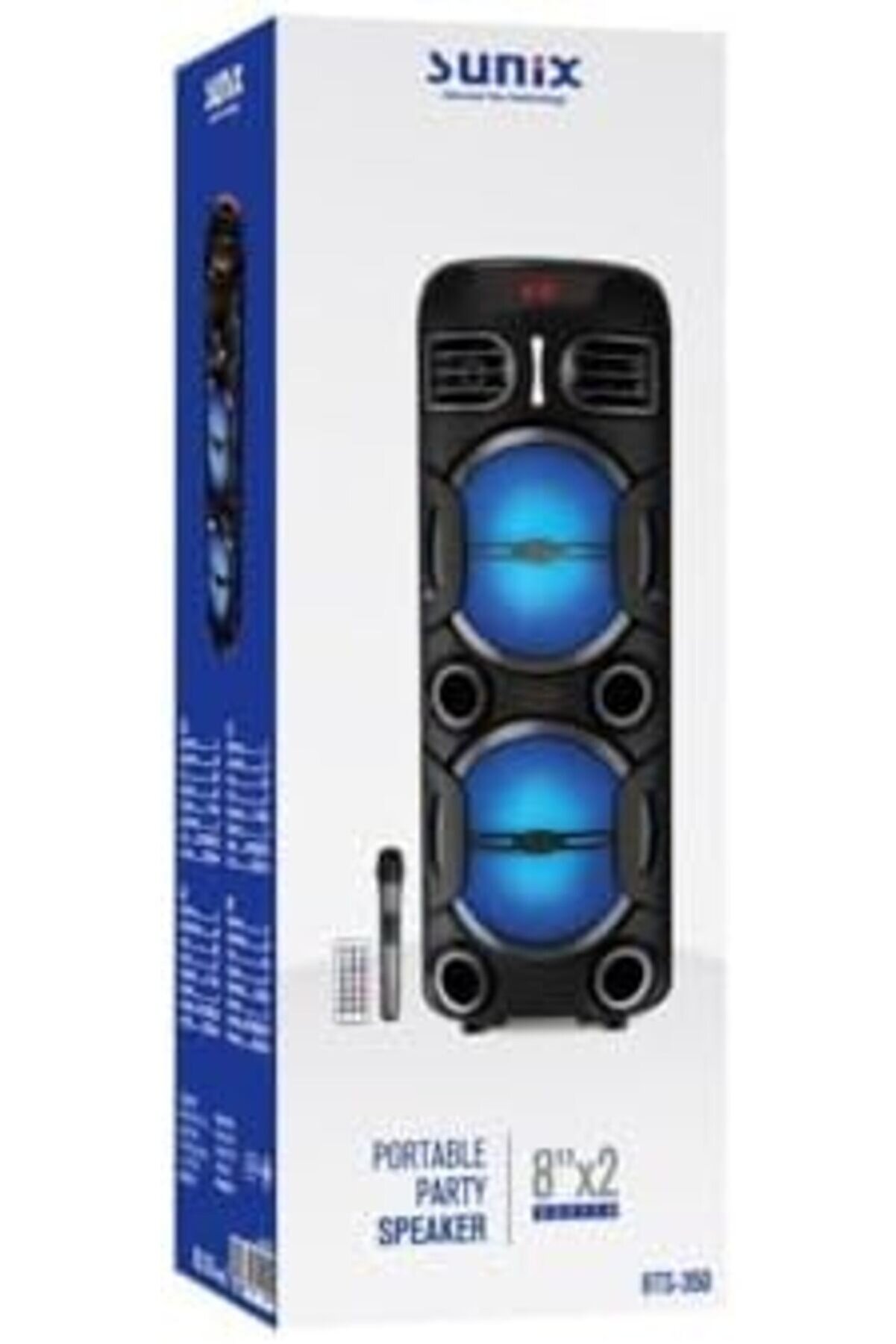 20W 4500 Mah 8 Woofer Taşınabi̇li̇r Hoparlör Bts-350 978262