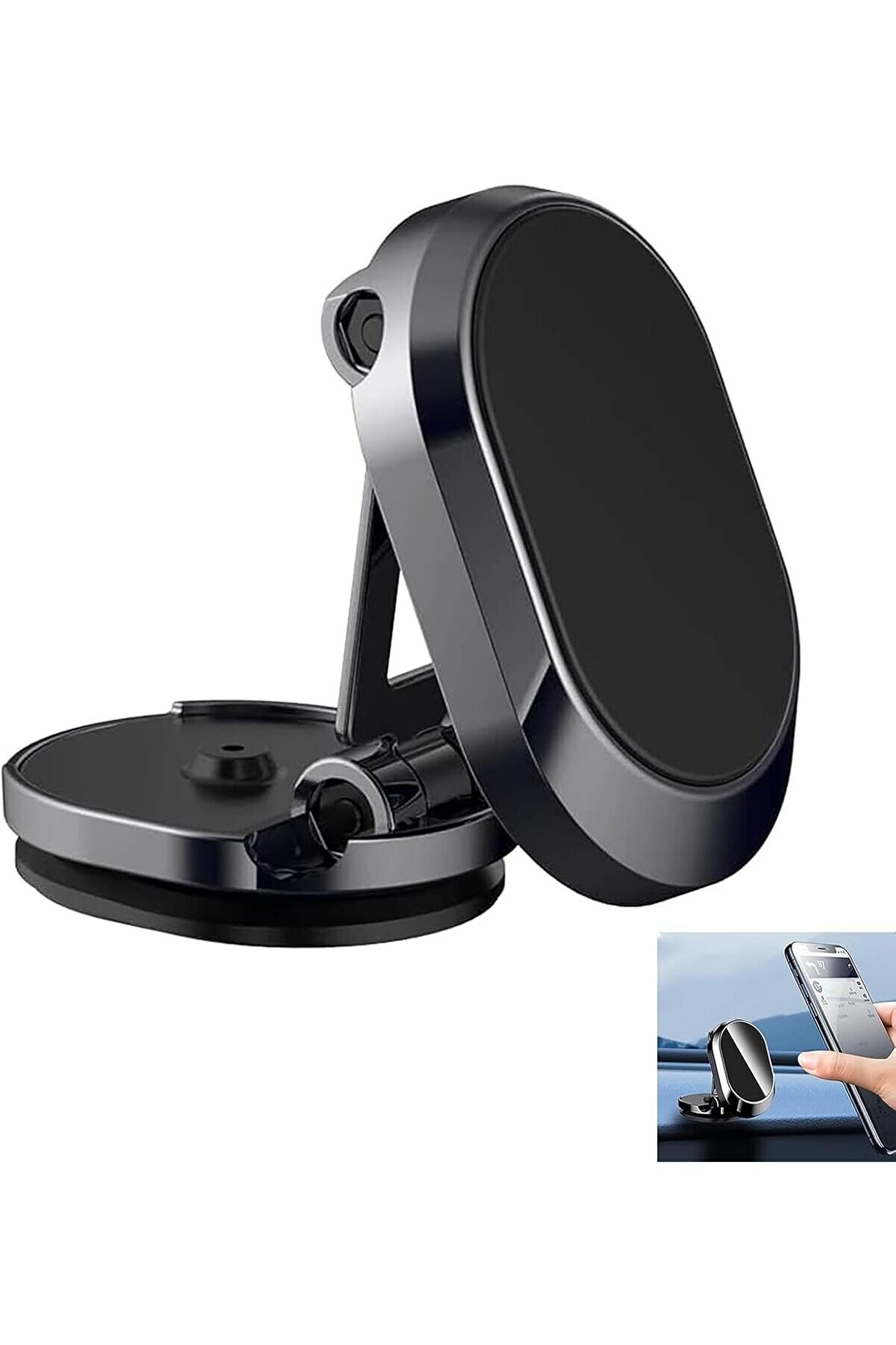 STOREMAX pltnstoreshop Araç Telefon Tutucu, Manyetik Araç Telefon Tutucu, Katlanabilir Pano Cep Telefonu Araç