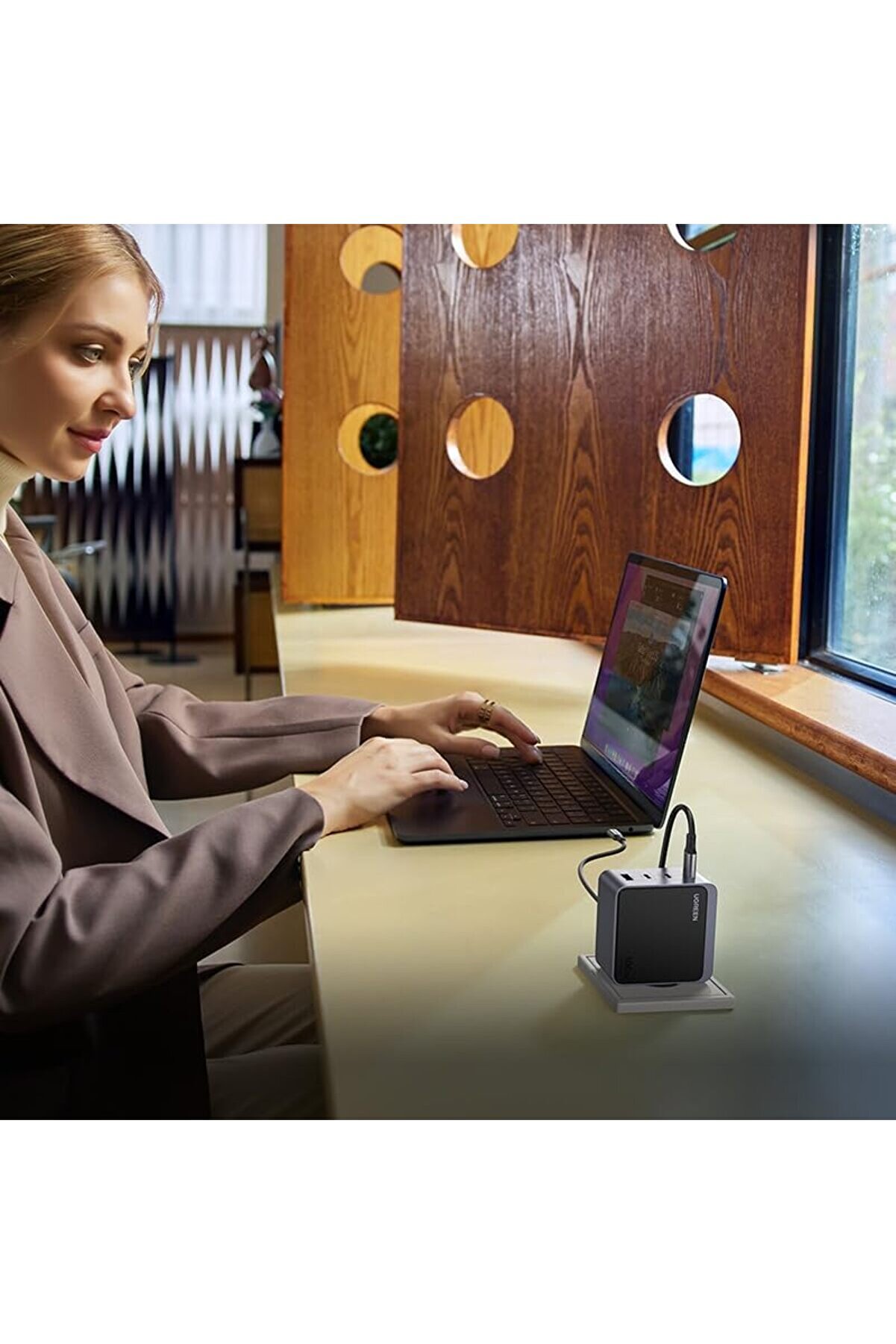 Nexode Ai̇r 100W 4-Port Gan Charger Eu Hızlı Şarj 1014773