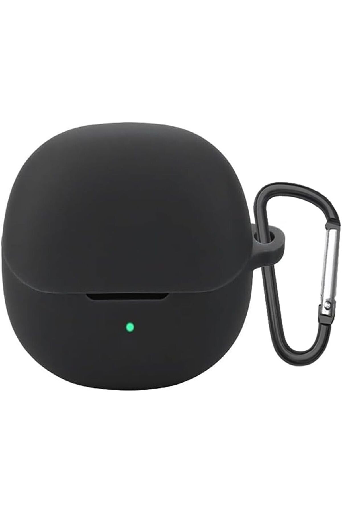 STOREMAX svngsphereshop QCY MeloBuds Pro Kılıf Askılı Mat Silikon Siyah [MeloBuds Pro ile Uyumlu Kılıf - Siya