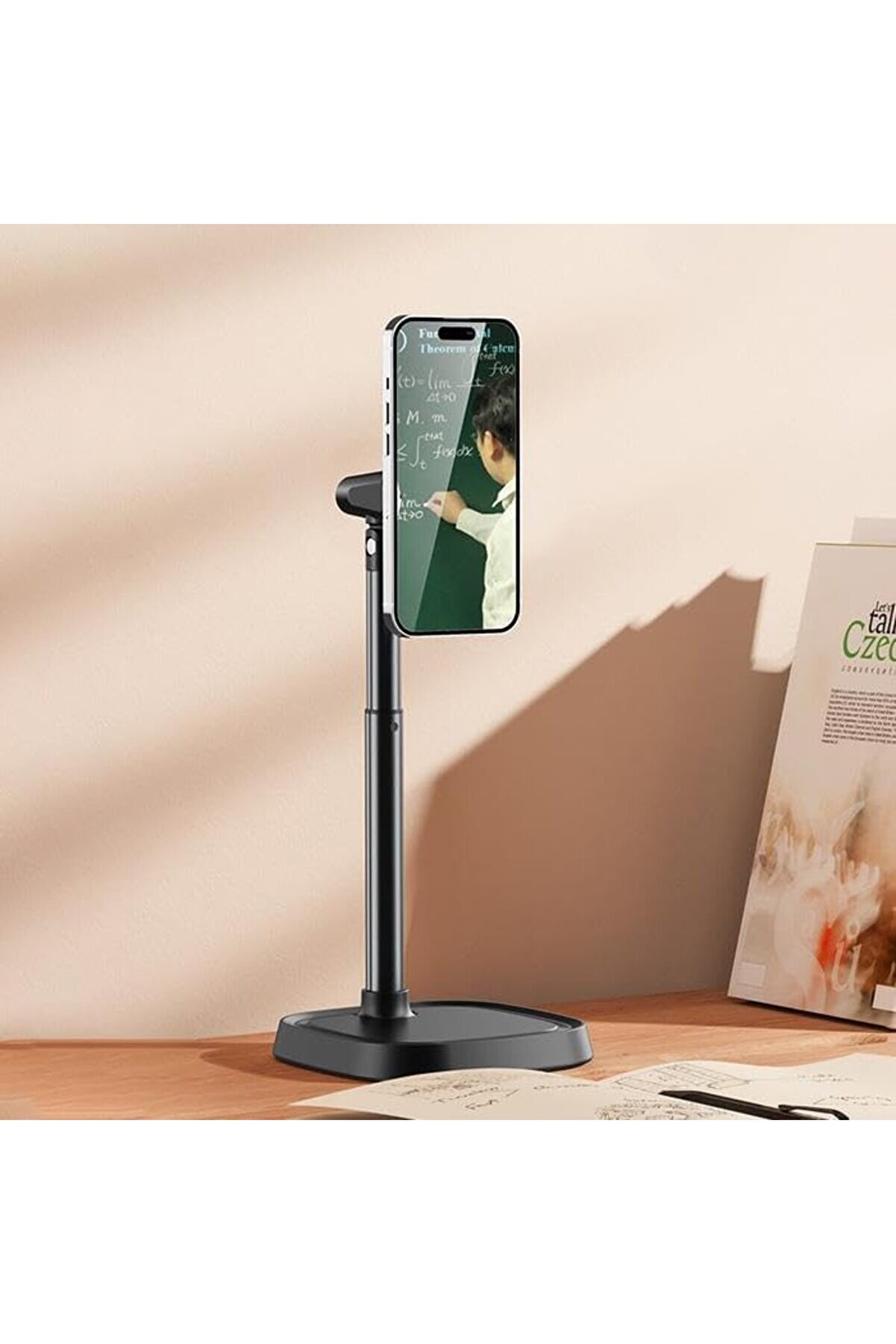 Yüksekli̇k Ayarlı Magfase Masaüstü Telefon Tutucu İphone 12 13 14 15 Pro Max Telefon Standı 1175713