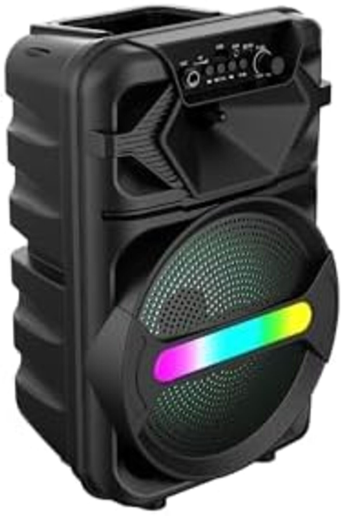 20W 2400 Mah Mi̇krofonlu Led Işıklı Taşınabi̇li̇r Hoparlör Bts