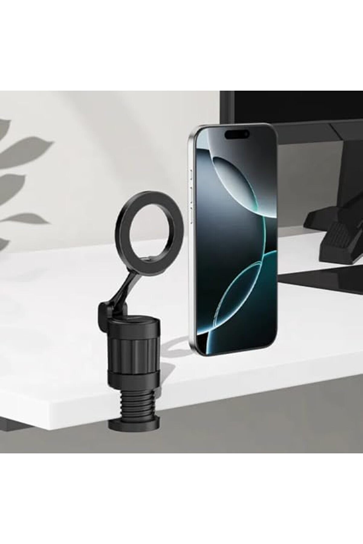 Phone Rotatable Ci̇ps Lazy Trl Phone Holder For Desktop Ai̇rlane Tray Cabi̇net 1014773