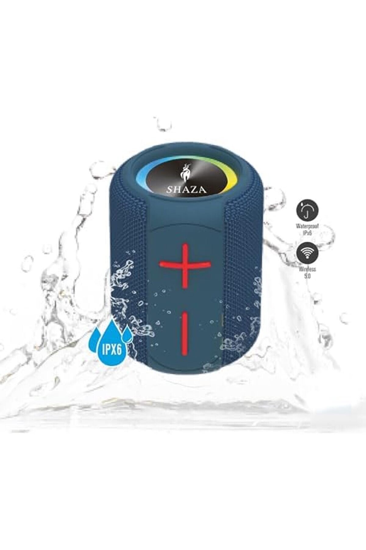 Taşınabi̇li̇r Hoparlör Ipx6 Suya Dayanıklı - 6W Ses Çıkışı Mavi̇ 1014773