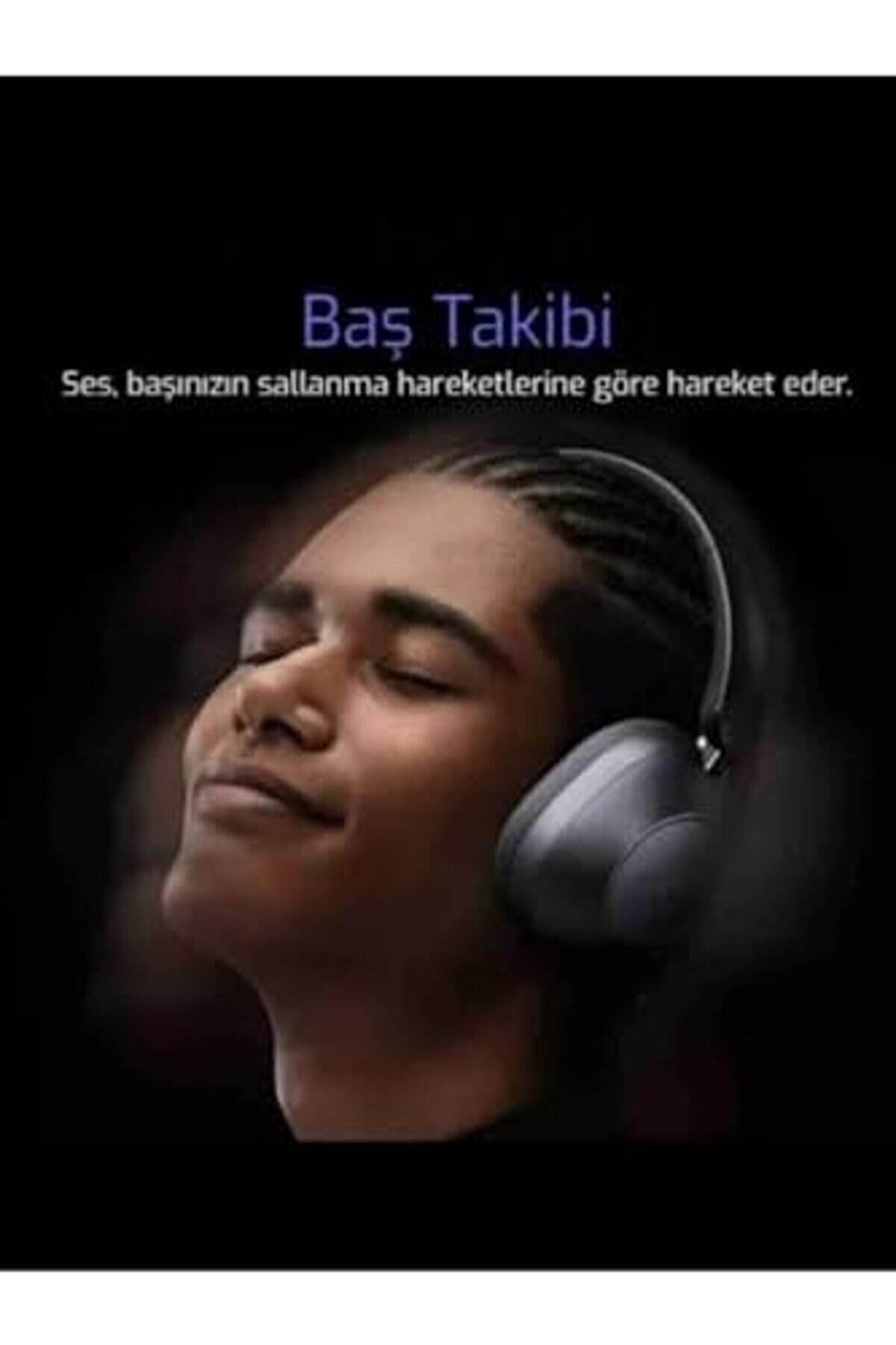 Vox Si̇yah Kablosuz Kulak Üstü Kulaklık, Hedi̇yeli̇ Sert Taşıma Çantası 1014773