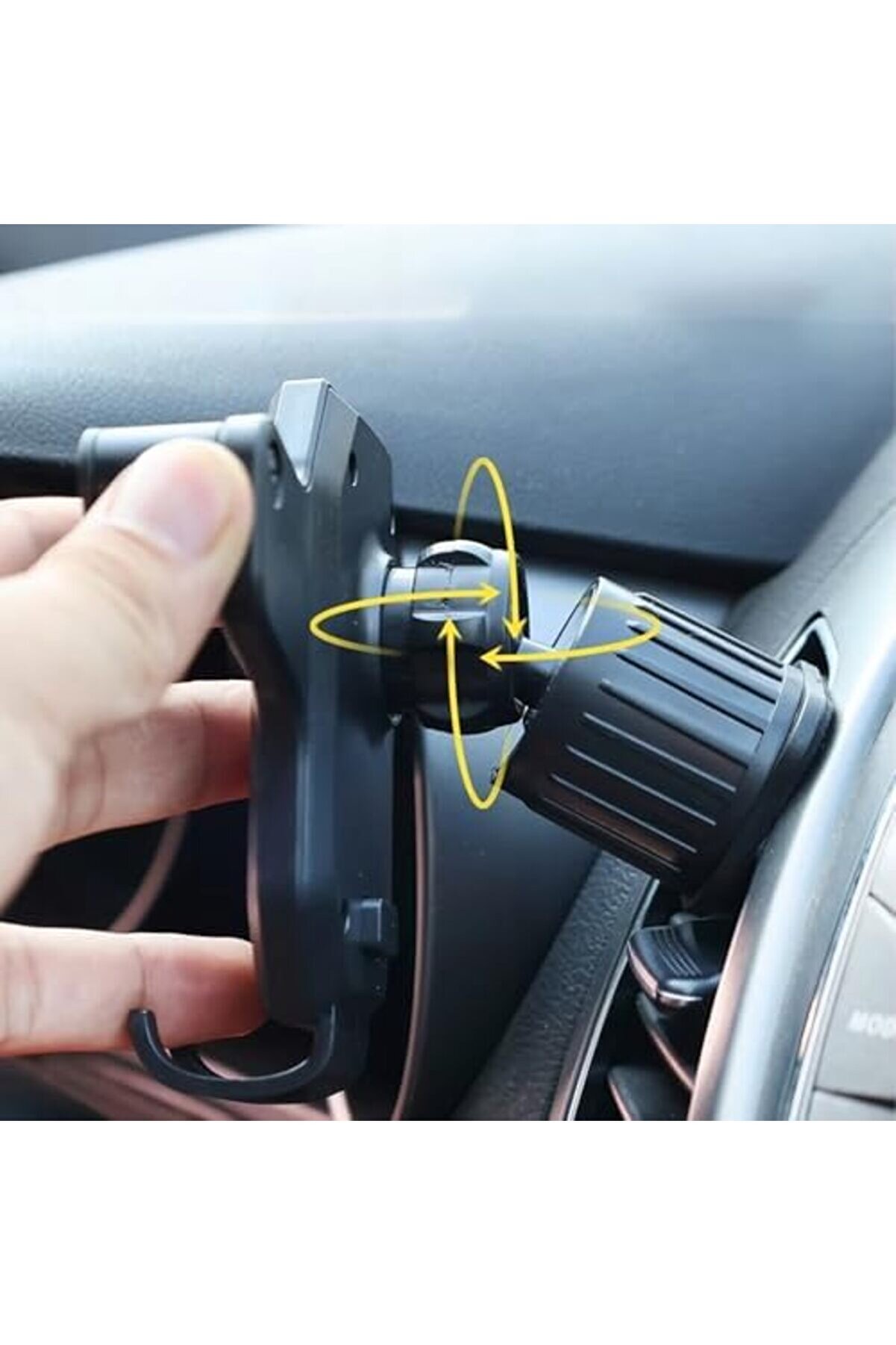 Kancalı Araç Telefon Tutucusu (Kancalı Kavramalı Araç Telefon Tutucu