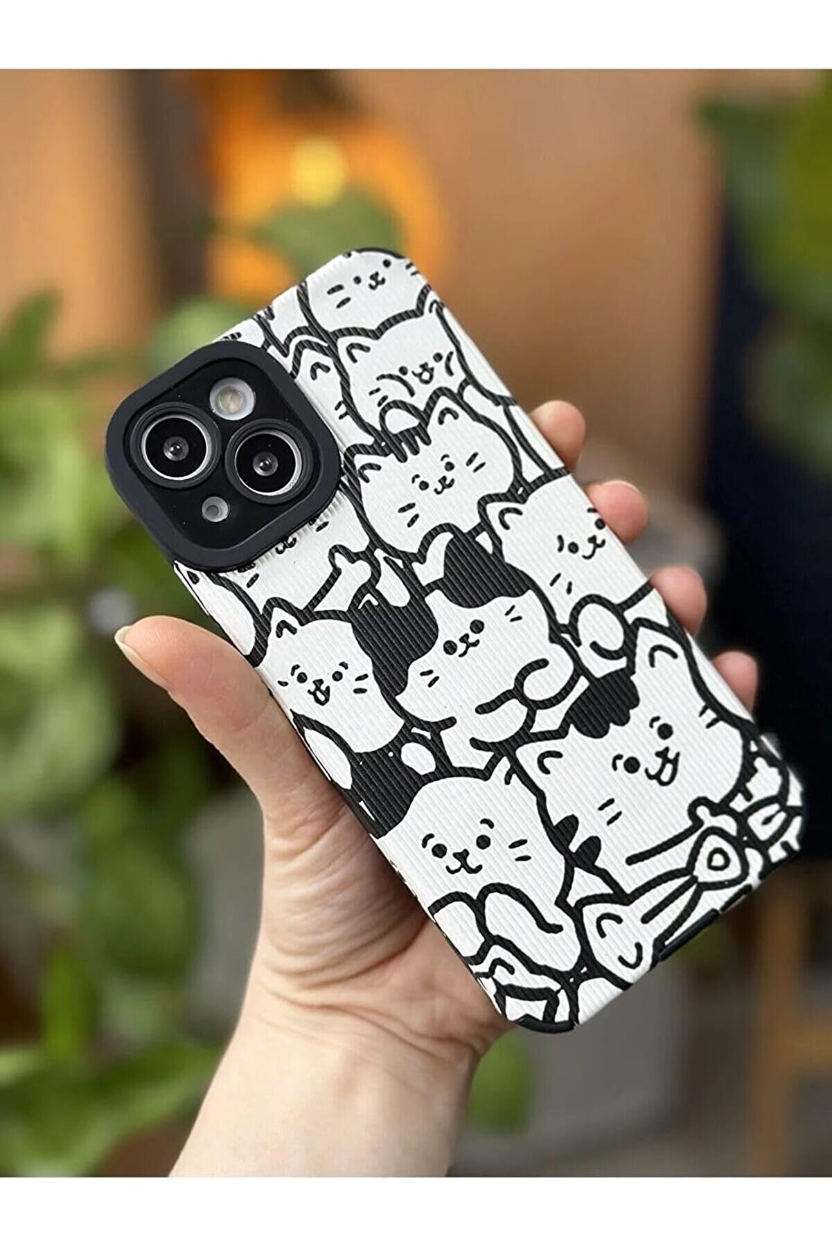 STOREMAX Aksesuar 14 Ve 15 Kaplama Kediler Tasarımlı Silikon Kılıf 1014773