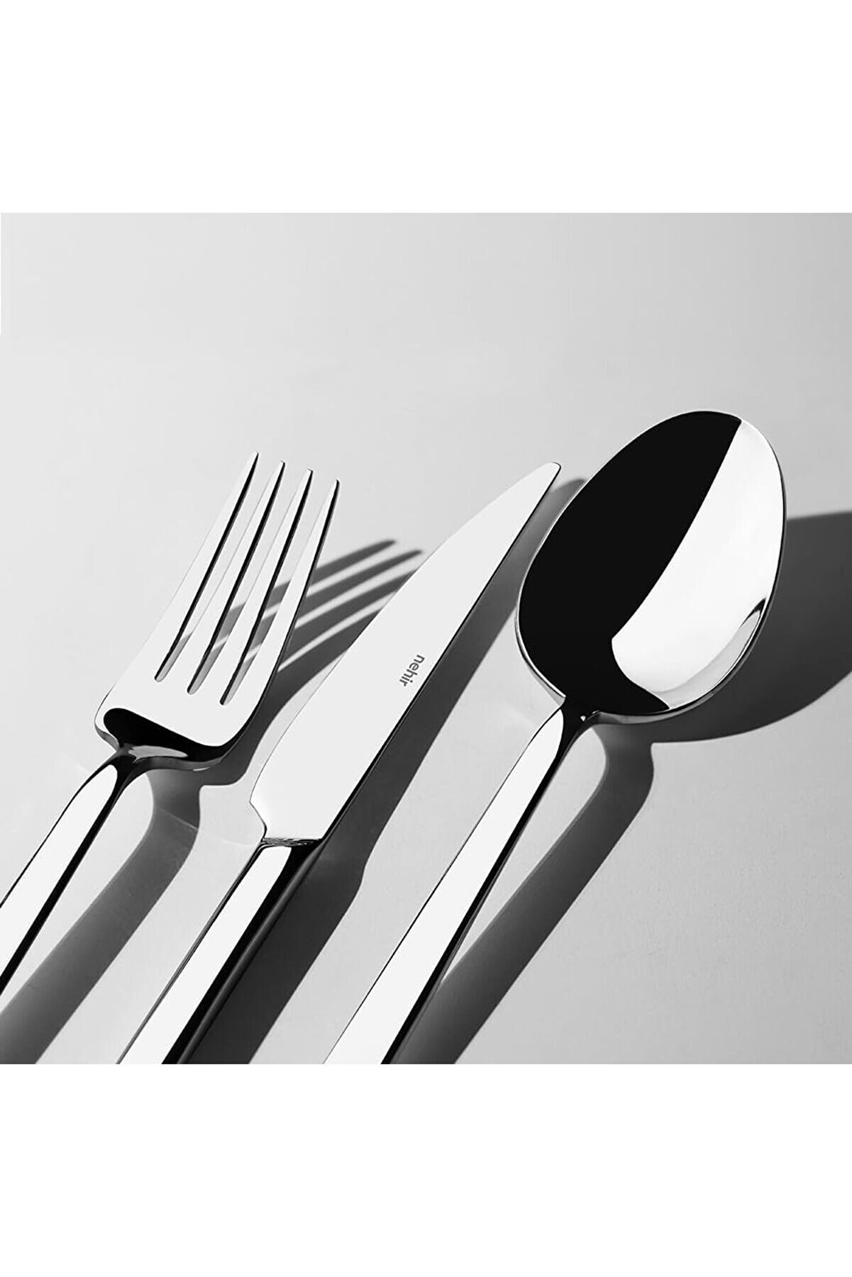 STOREMAX Sade 6 Kişilik 18 Parça Çatal Kaşık Bıçak Takımı 1014773