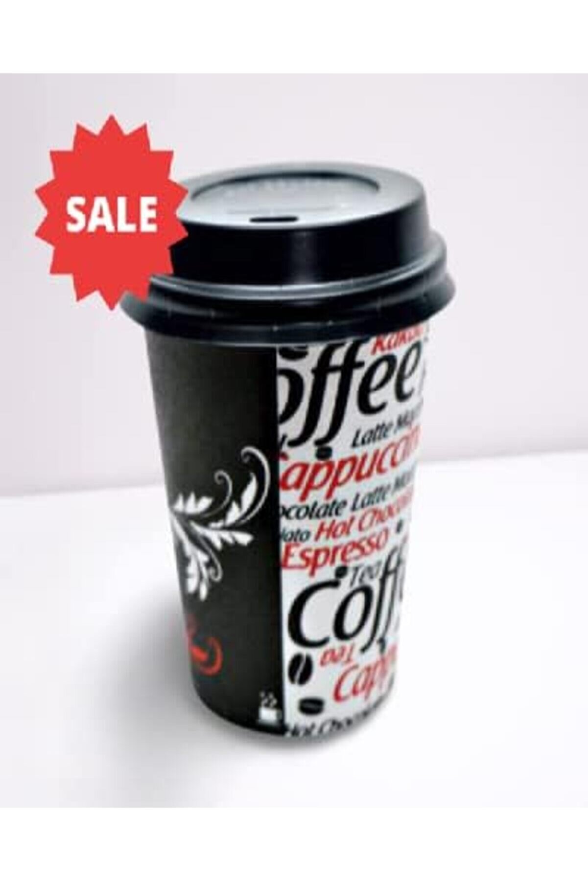 Excodi̇ Cup - 8 Oz Kapaklı Karton Bardak - 250 Ml - 100 Adet Kali̇teli̇ Otomat Bardağı, Sızdırmaz, El