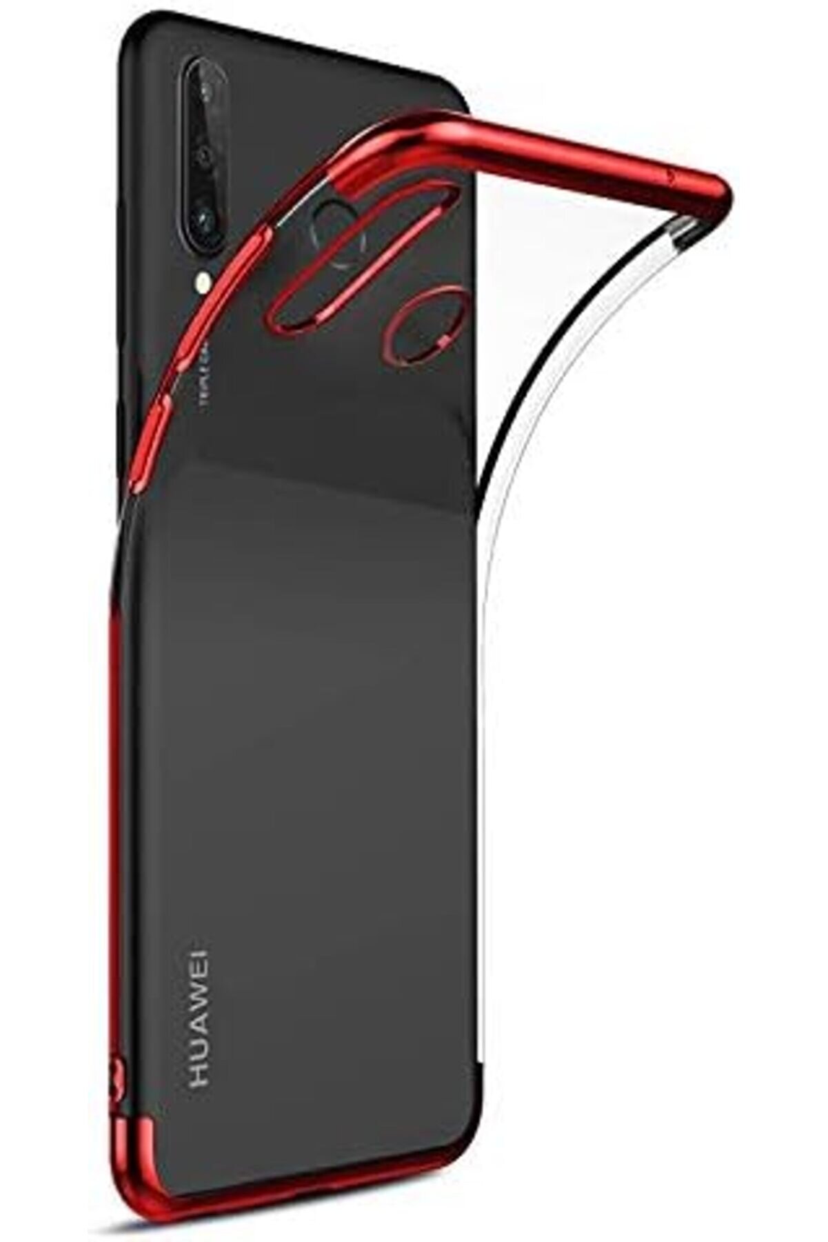 Y6P Kılıf, Skyfall Transparent Clear, Kırmızı 1014773