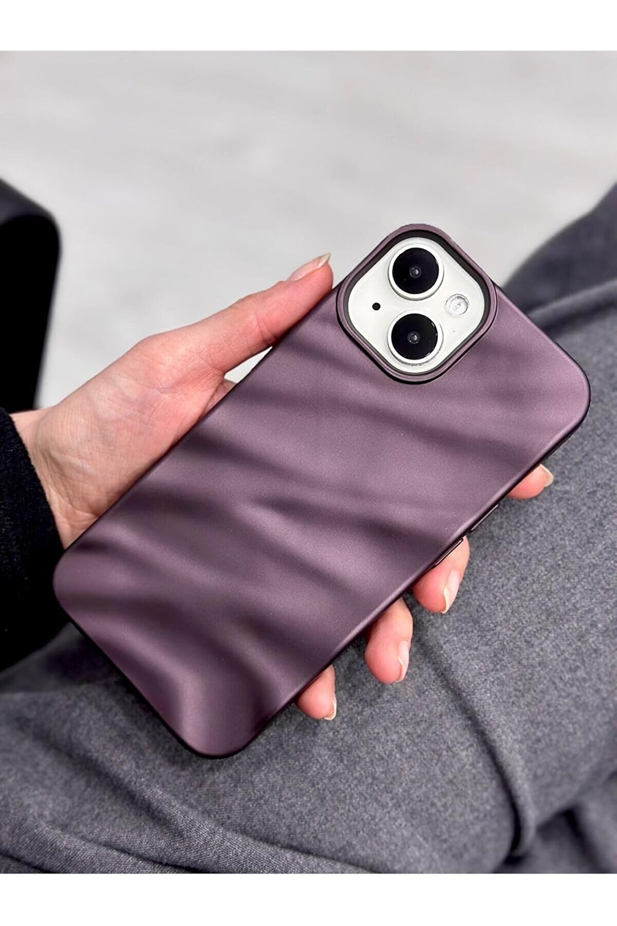 STOREMAX Aksesuar 13-14 Ve 15 ile Uyumlu 3d W Kabartma Mat Silikon Kılıf 1014773