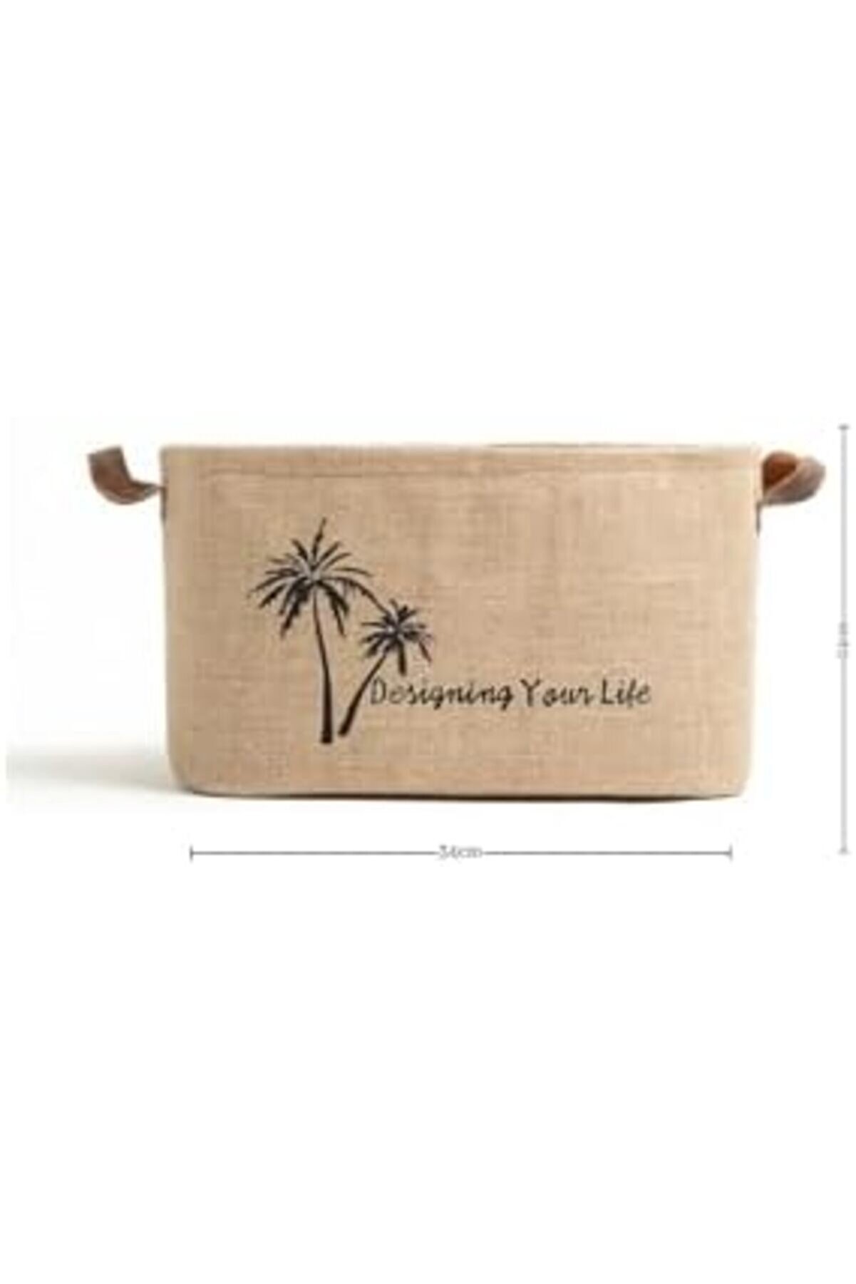 Bee Jüt Dolap İçi̇ Çamaşır Çocuk Odası Oyuncak Düzenleyi̇ci̇ Katlanır Saklama Sepeti̇ Organi̇zer 34X24X21