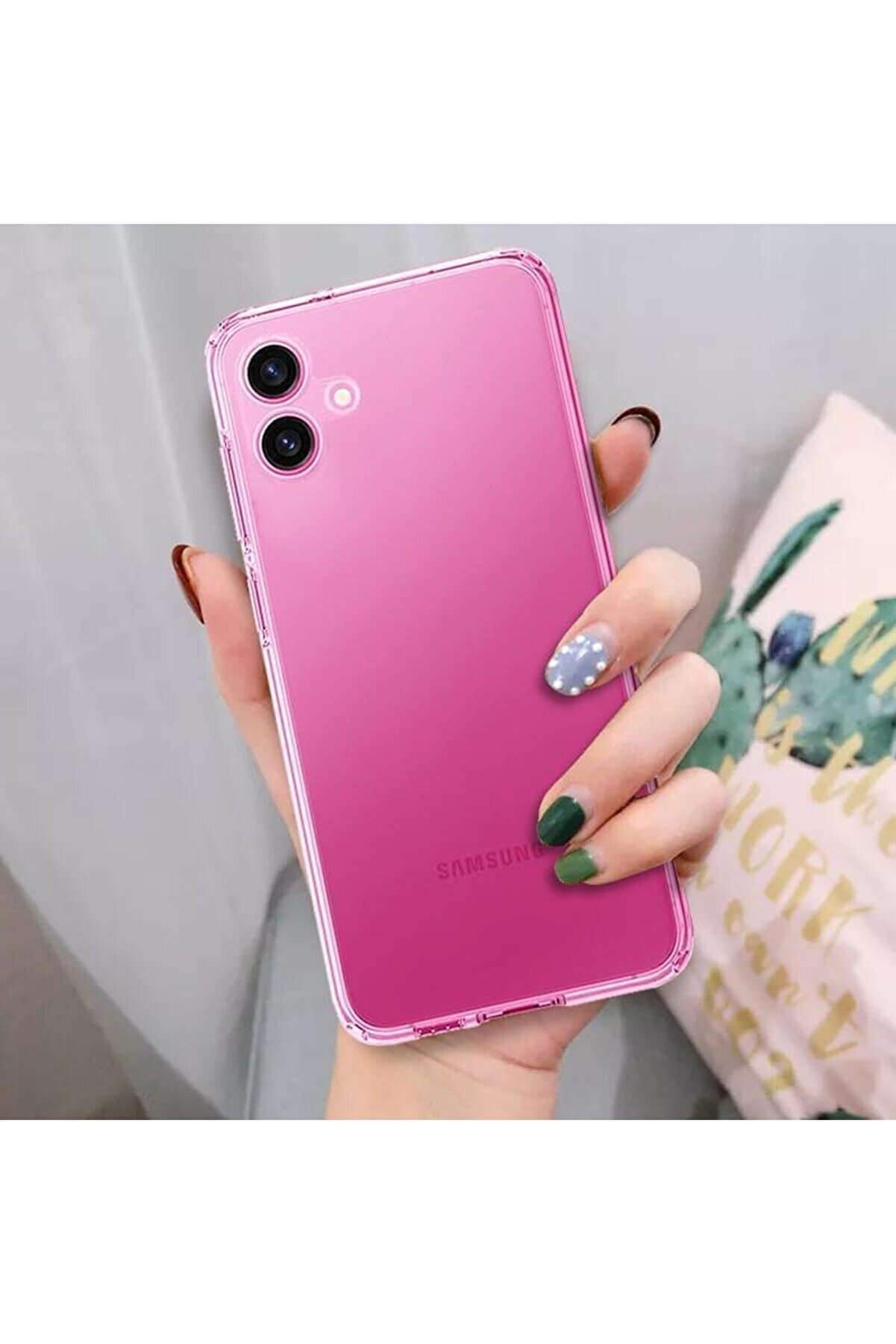 Kamera Korumalı Şeffaf Si̇li̇kon Kılıf (A05) 1014773