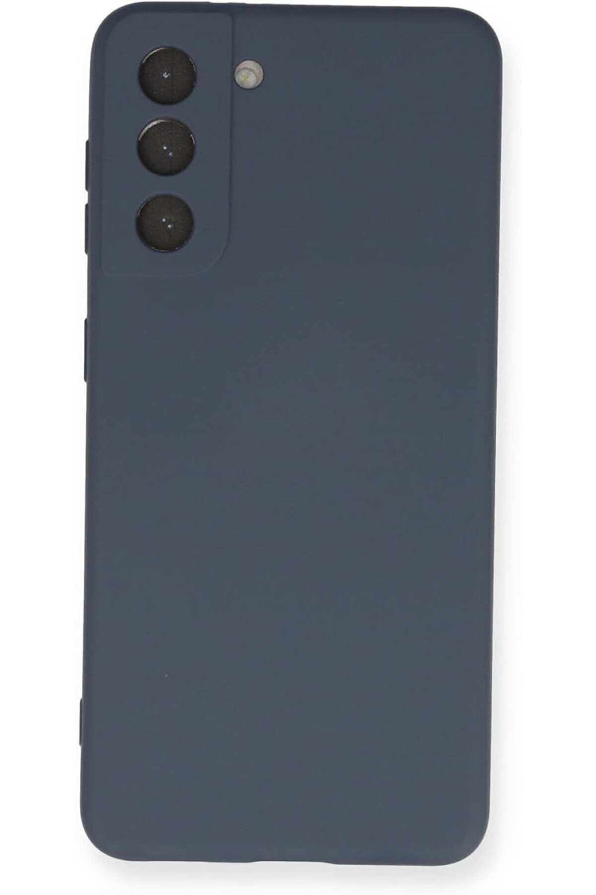 STOREMAX İletişim Galaxy S21 FE ile uyumlu Kapak İ&ccedil;i Kadife Kamera Korumalı Lansman Silikon Kılıf - Petrol M