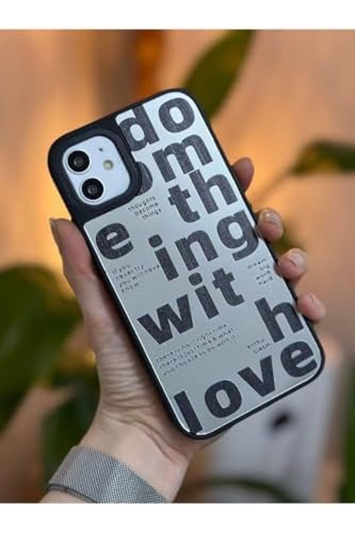 Aksesuar 11 İle Uyumlu Aynalı Darbe &Ouml;nleyi̇ci̇ Kamera Korumalı Si̇li̇kon Kılıf 1014773