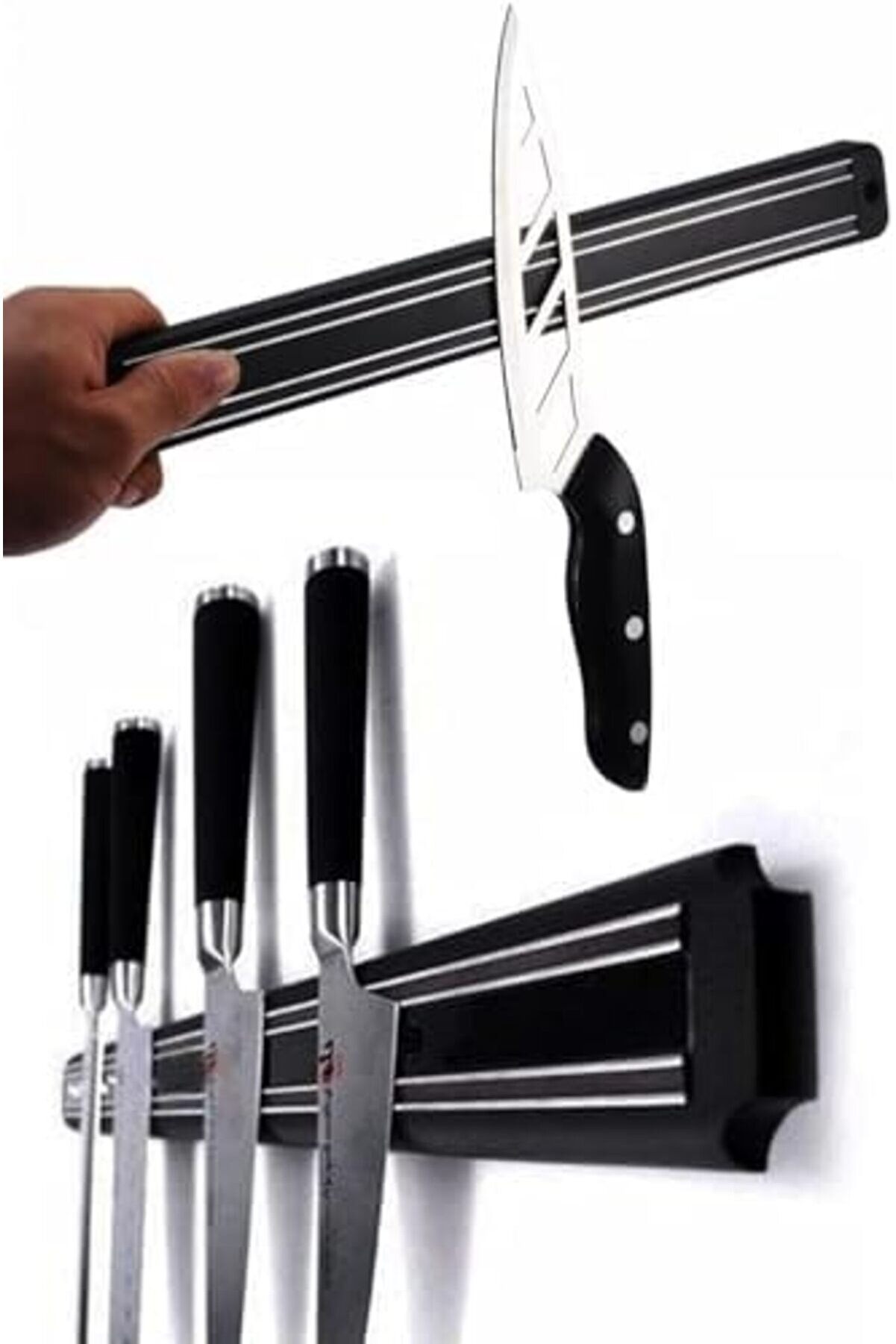 Mrtshoppng 32 Cm Şeri̇t Bıçak Tutucu – Mutfak Duvar Askısı, Bıçak Organi̇zeri̇,, Bıçak Düzenleyi̇ci̇ Ray-