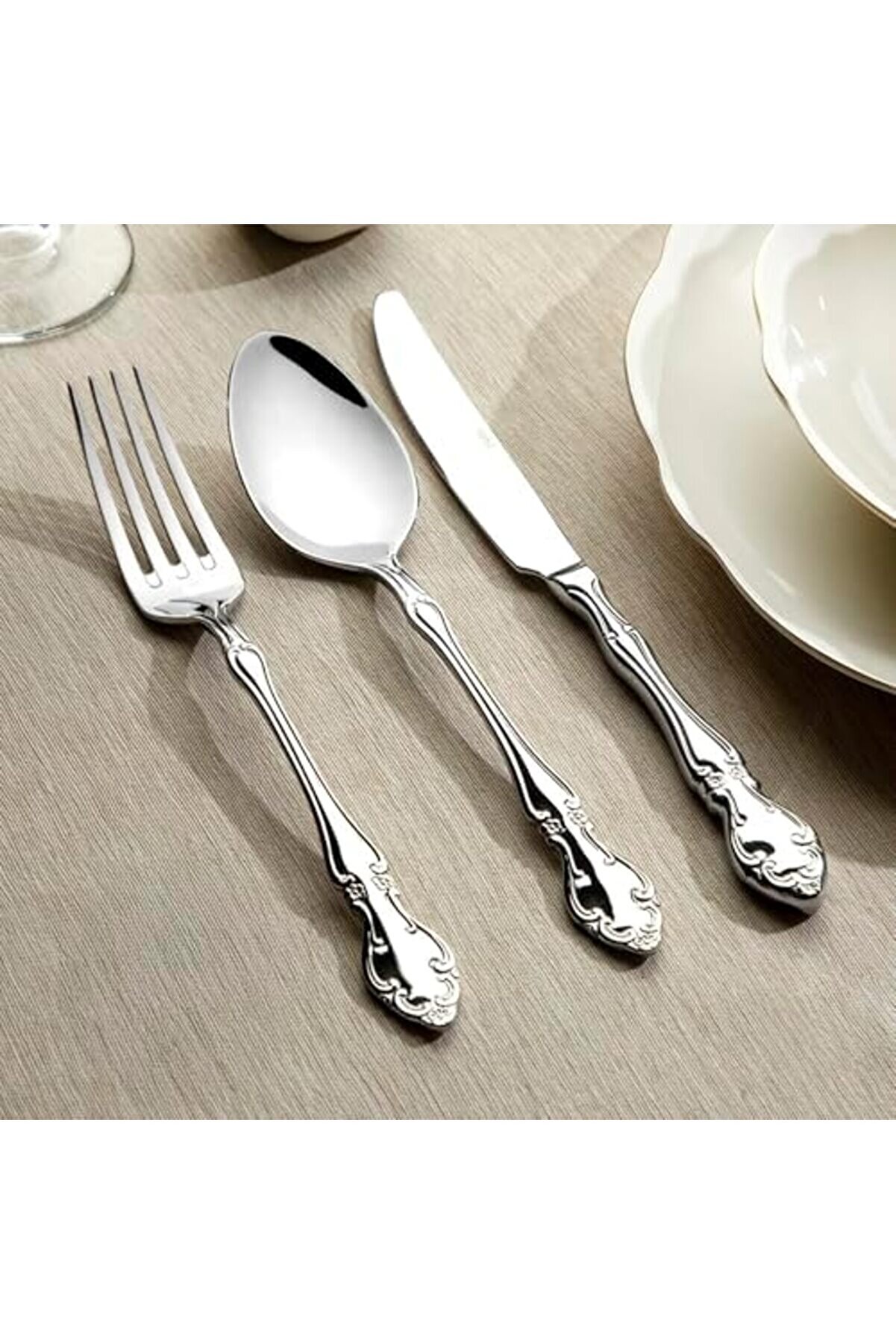 Adri̇ana Sade 6 Ki̇şi̇li̇k 36 Parça Çatal Kaşık Bıçak Takımı 1014773