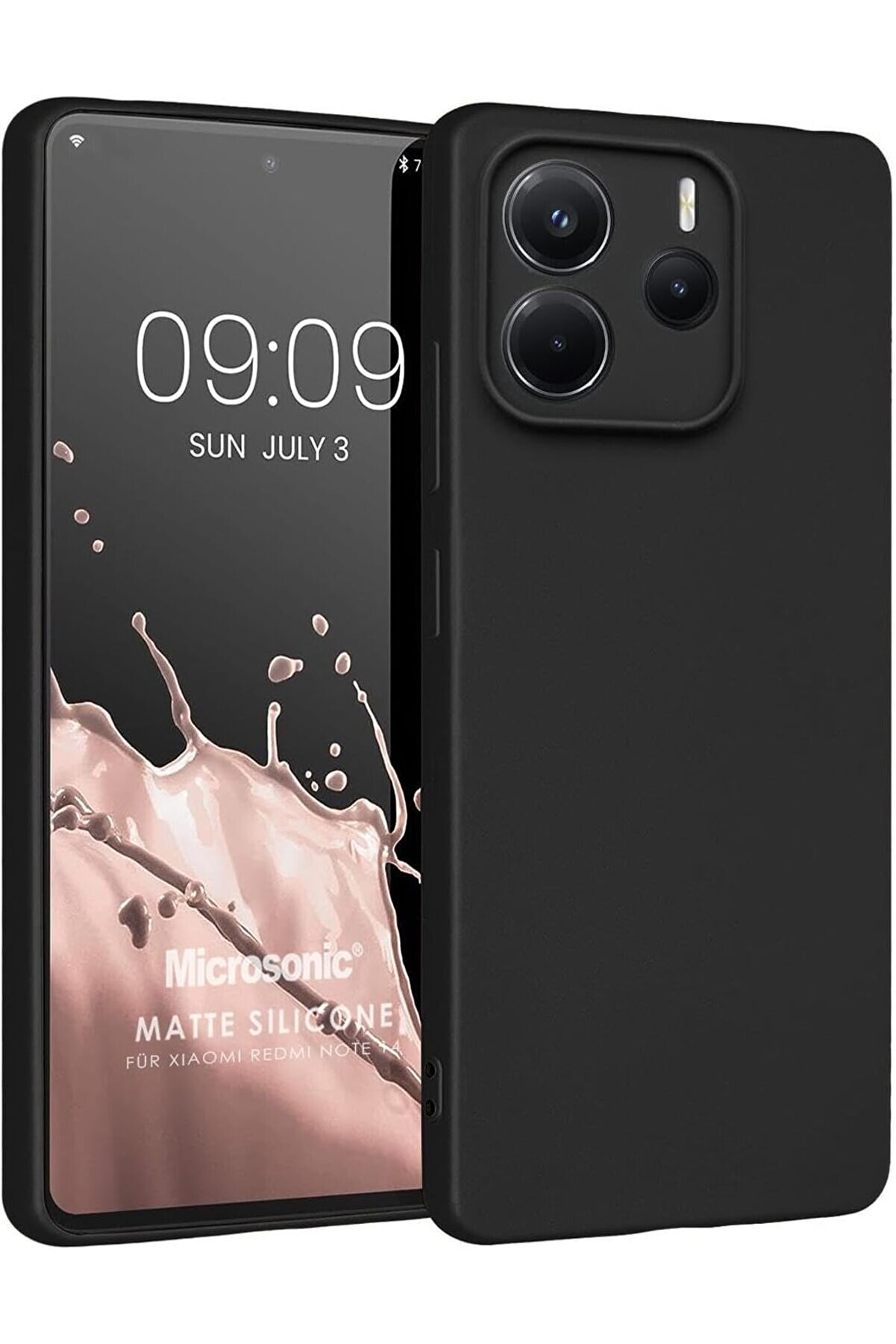 STOREMAX Silicone 14 Kılıf Siyah [ 14 ile Uyumlu Kılıf - Siyah] 1014773