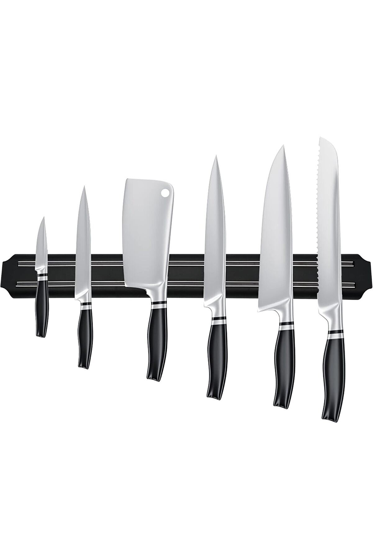 STOREMAX mrtshoppng 32 cm Şerit Bıçak Tutucu – Mutfak Duvar Askısı, Bıçak Organizeri,, Bıçak Düzenleyici Ray-