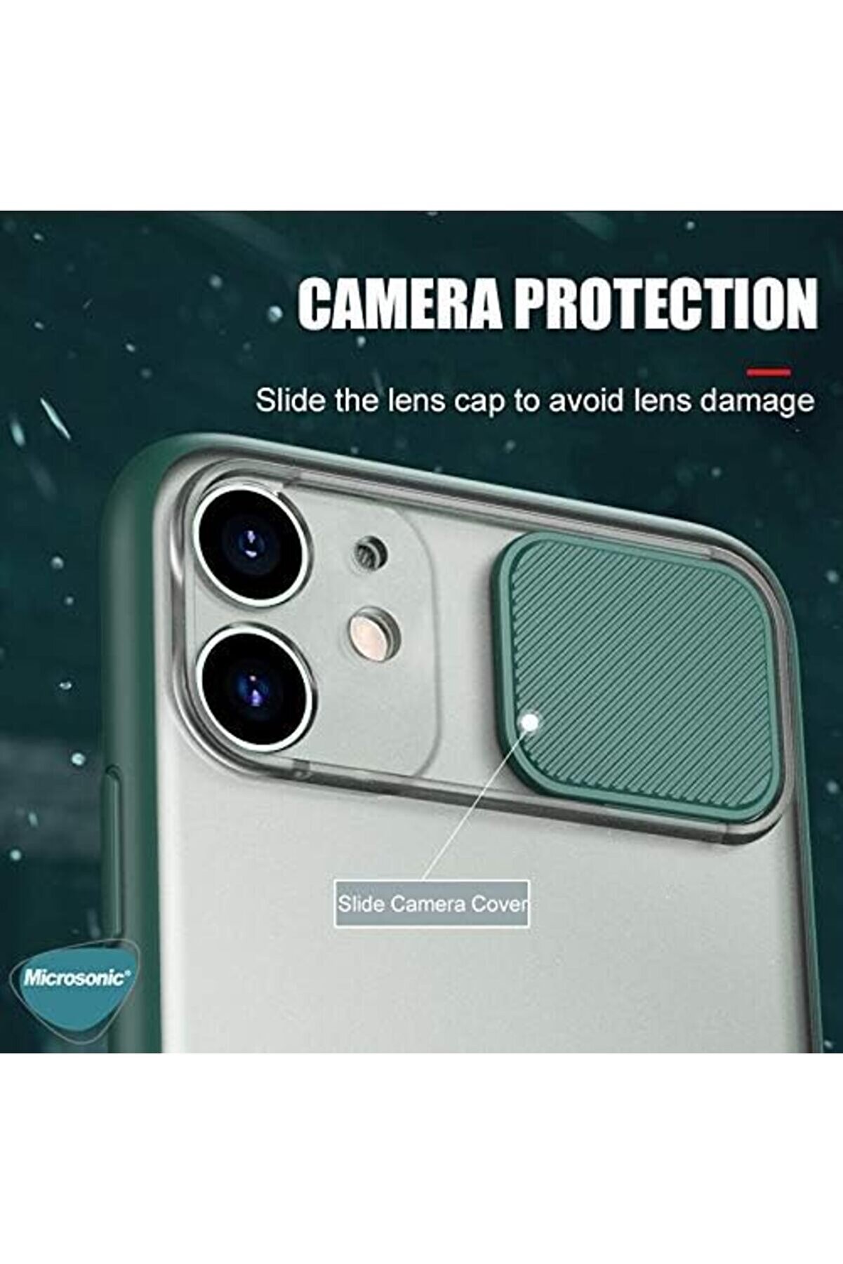 11 Kılıf Sli̇de Camera Lens Protecti̇on Pembe 1014773