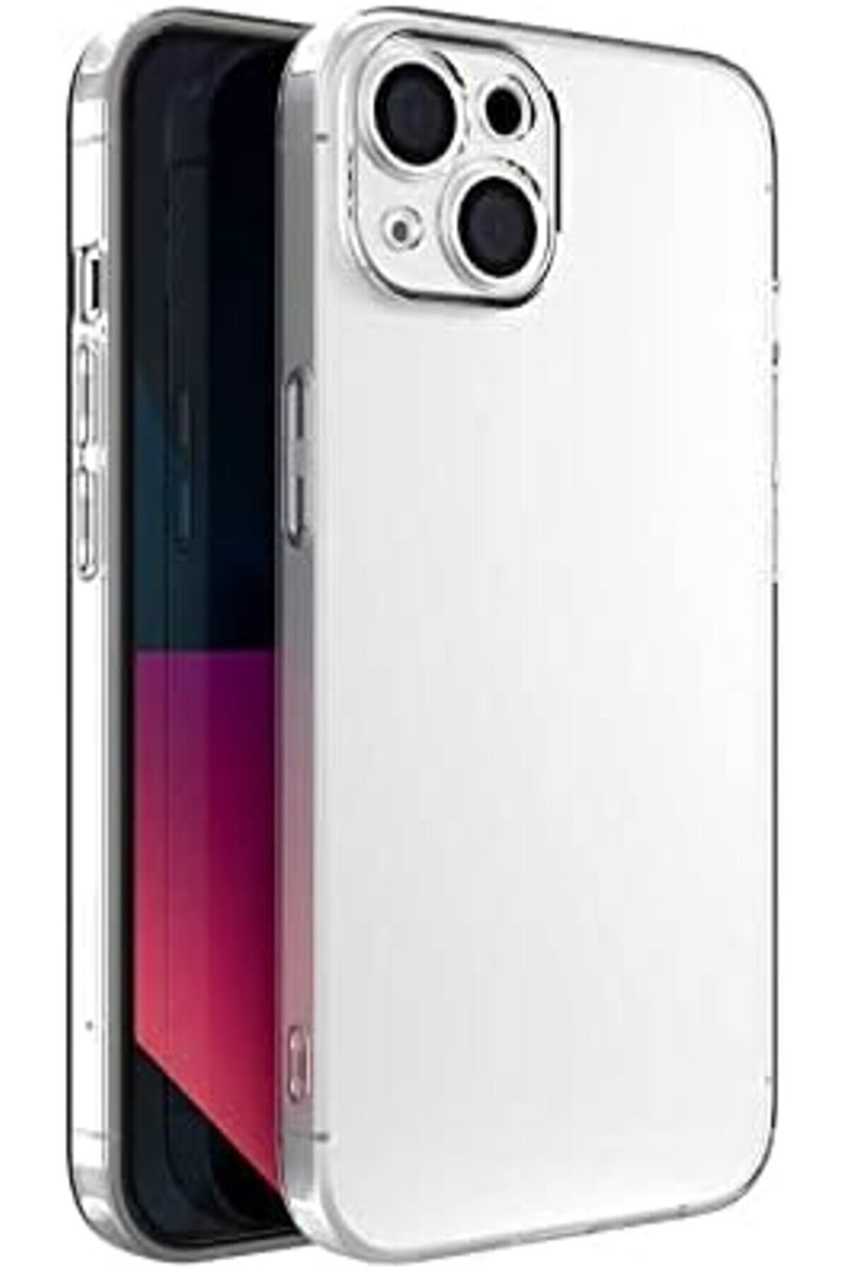 14 Kılıf Şeffaf Kamera Korumalı Si̇li̇kon 1014773