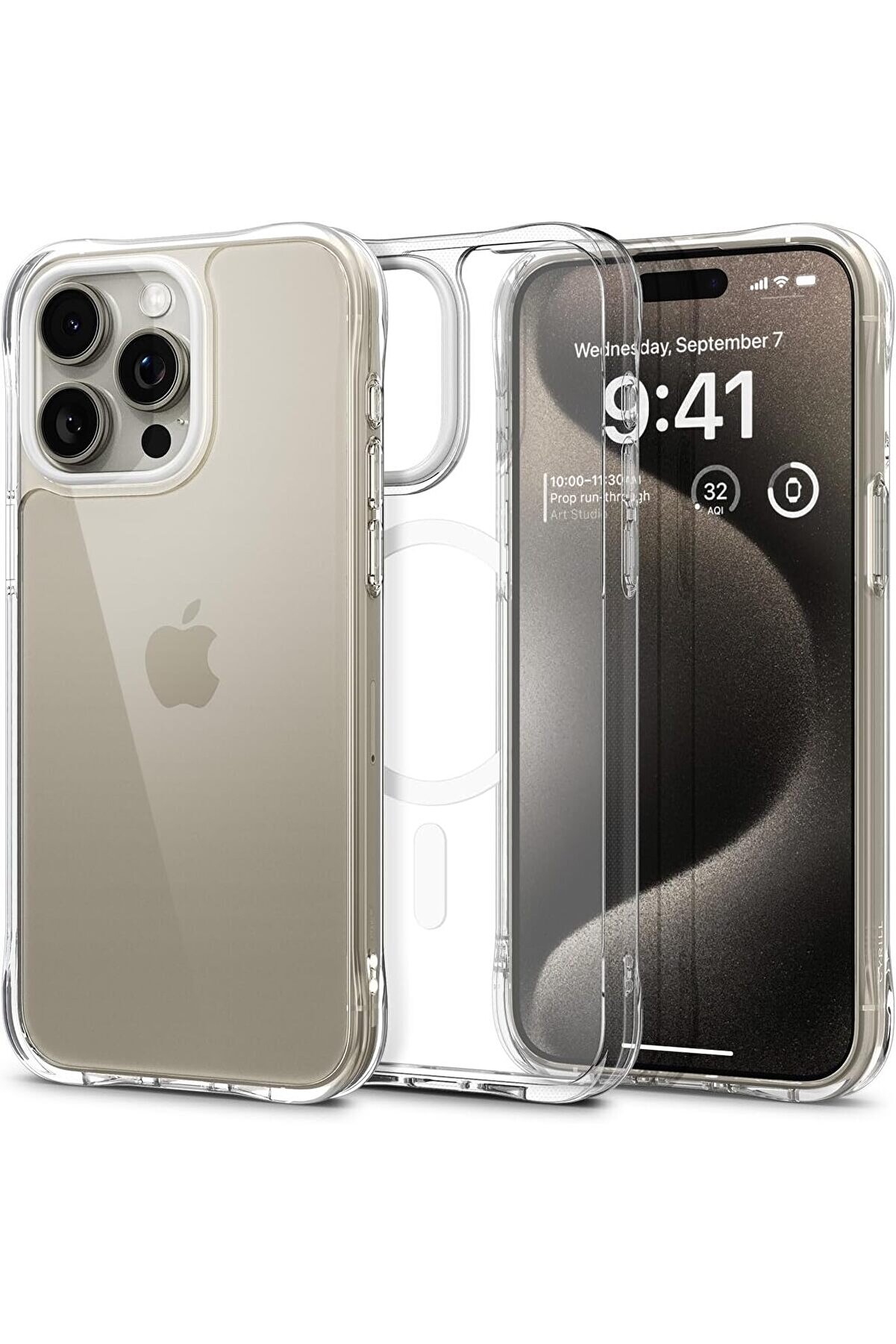 STOREMAX Ciel by 15 Pro Max Kılıf Cecile Crystal Clear - ACS06626 1014773