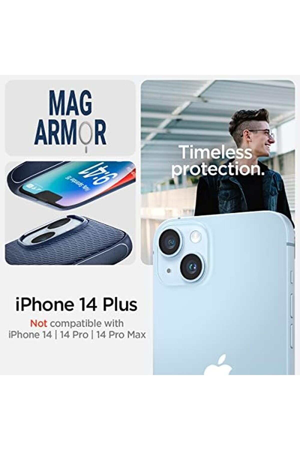 14 Kılıf Mag Magfi̇t &Ouml;zelli̇kli̇ Navy - Acs04