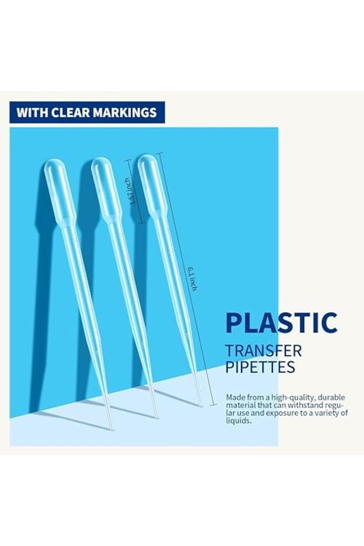 Global Past&ouml;r Pi̇peti̇ 3Ml - 100 Adet/Paket 1014773