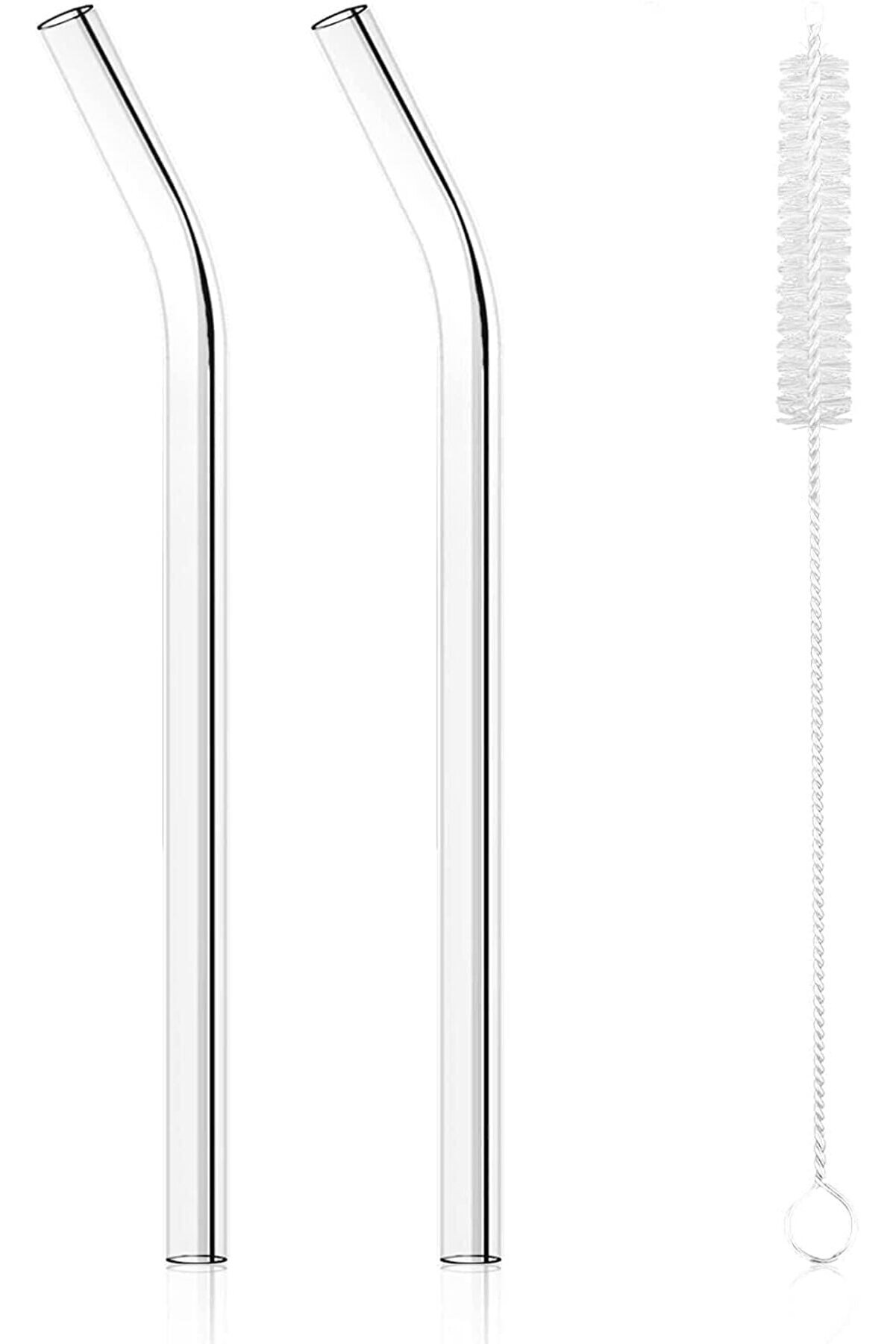 Svngsphereshop Pi̇pet Seti̇, 2 Adet Pi̇pet Ve 1 Adet Temi̇zleme Fır&ccedil;ası, Gıda G&uuml;venli̇ Dayanıklı Cam Svng